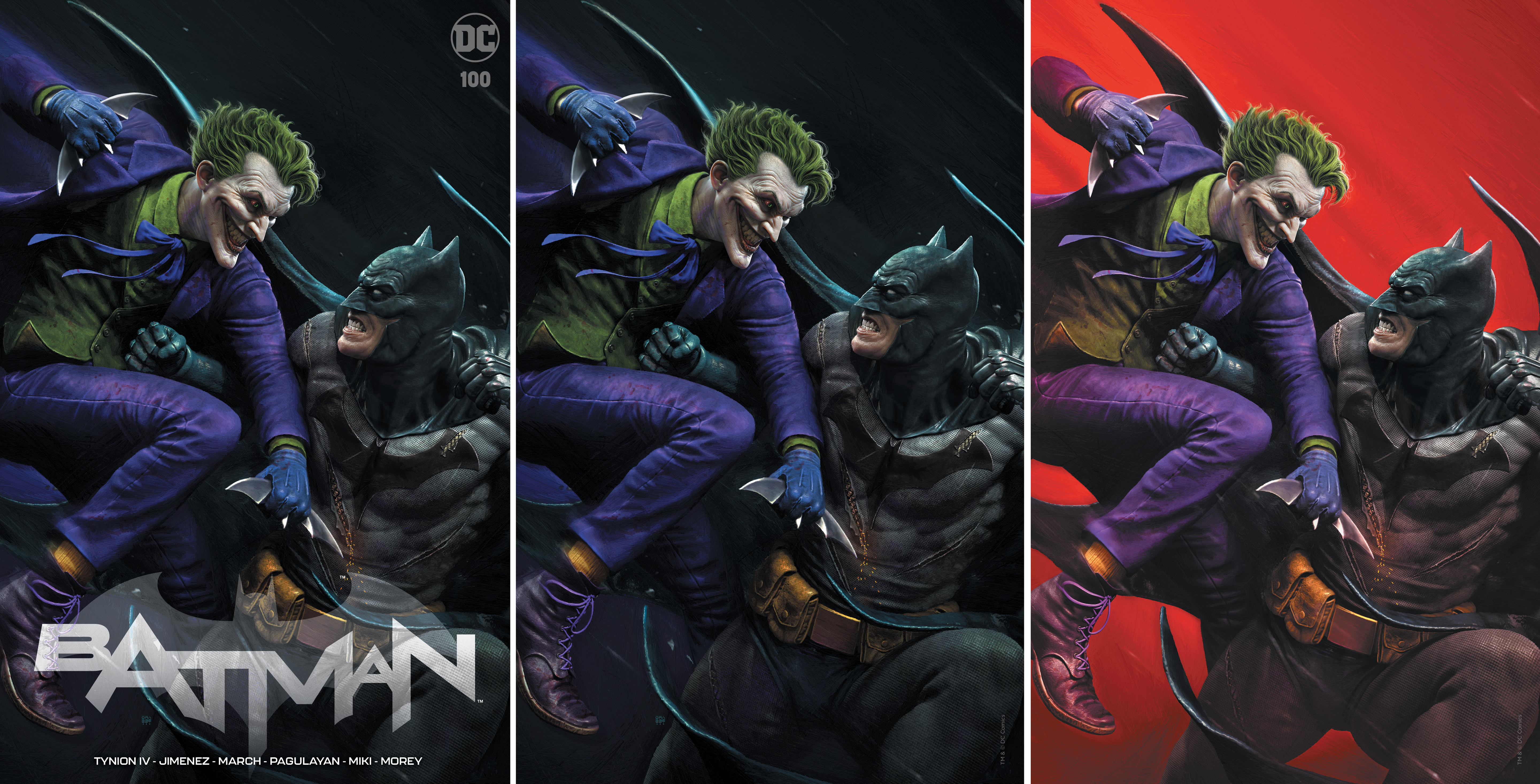 Batman #100 Rafael Grassetti Exclusive Variants - Slab City Comics