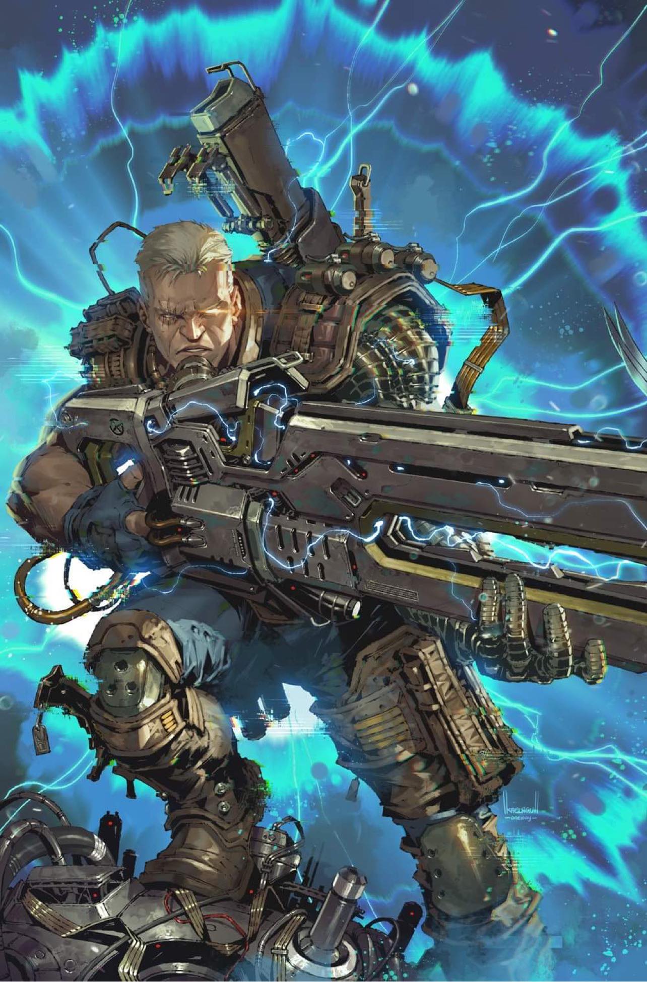 CABLE #11 KAEL NGU CONNECTING EXCLUSIVE VIRGIN VARIANT - Slab City Comics