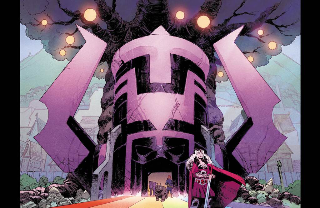Thor #6 2nd Print Death of Galactus? Virgin Variant - Slab City Comics