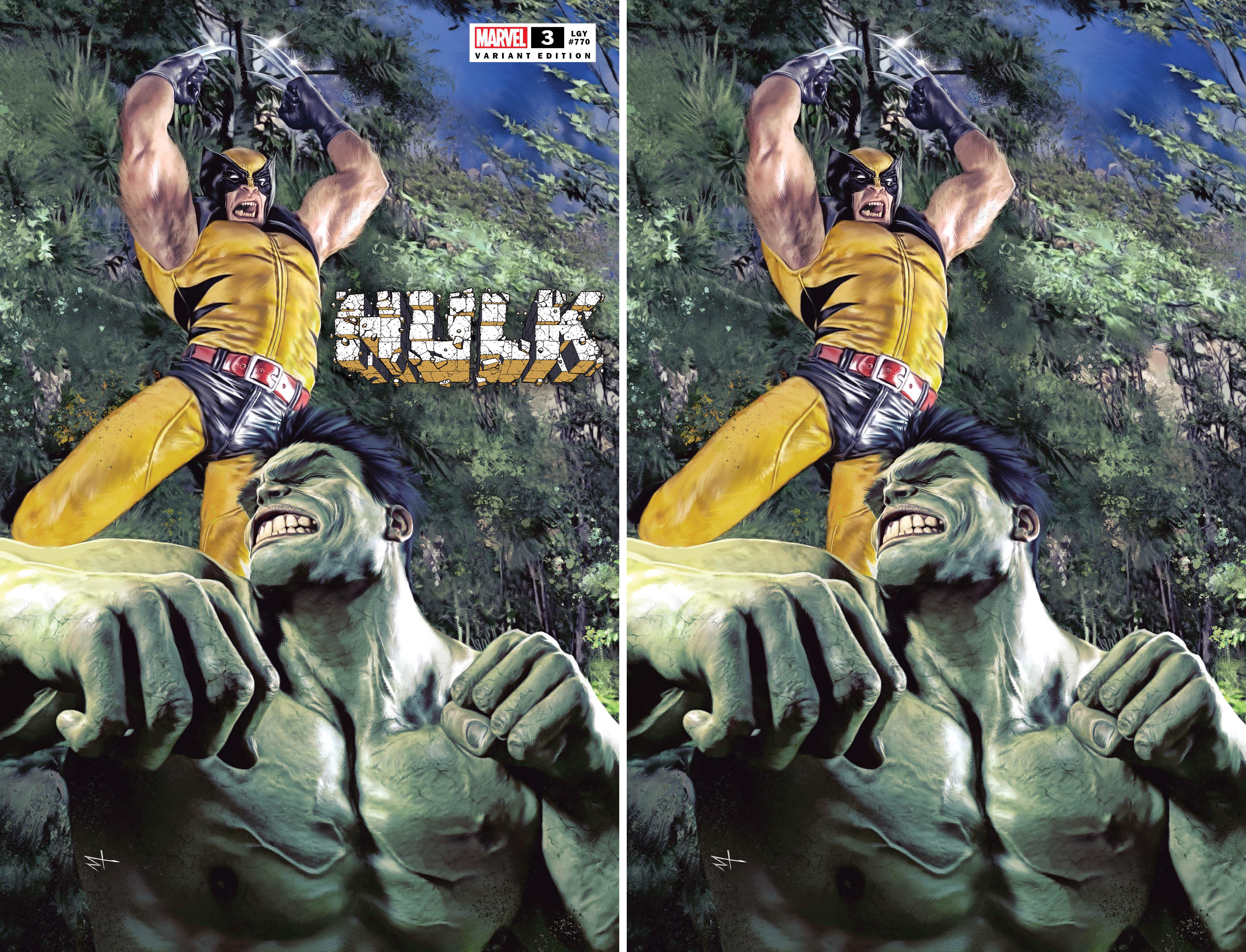 Hulk #3 Turini Variants - Slab City Comics