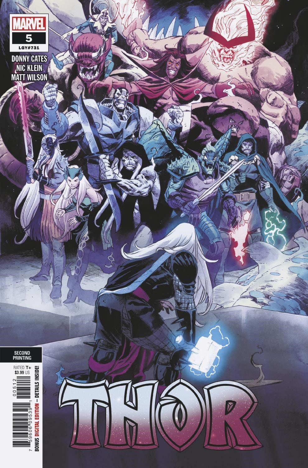 THOR #5 2ND PTG KLEIN VARIANT - Slab City Comics