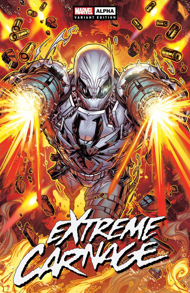 EXTREME CARNAGE ALPHA #1 JONBOY MEYERS VARIANTS - Slab City Comics