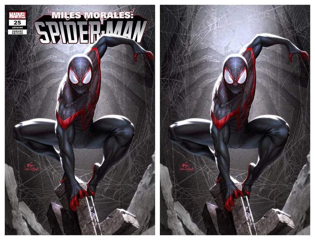 MILES MORALES: SPIDER-MAN #25 INHYUK LEE VARIANTS - Slab City Comics
