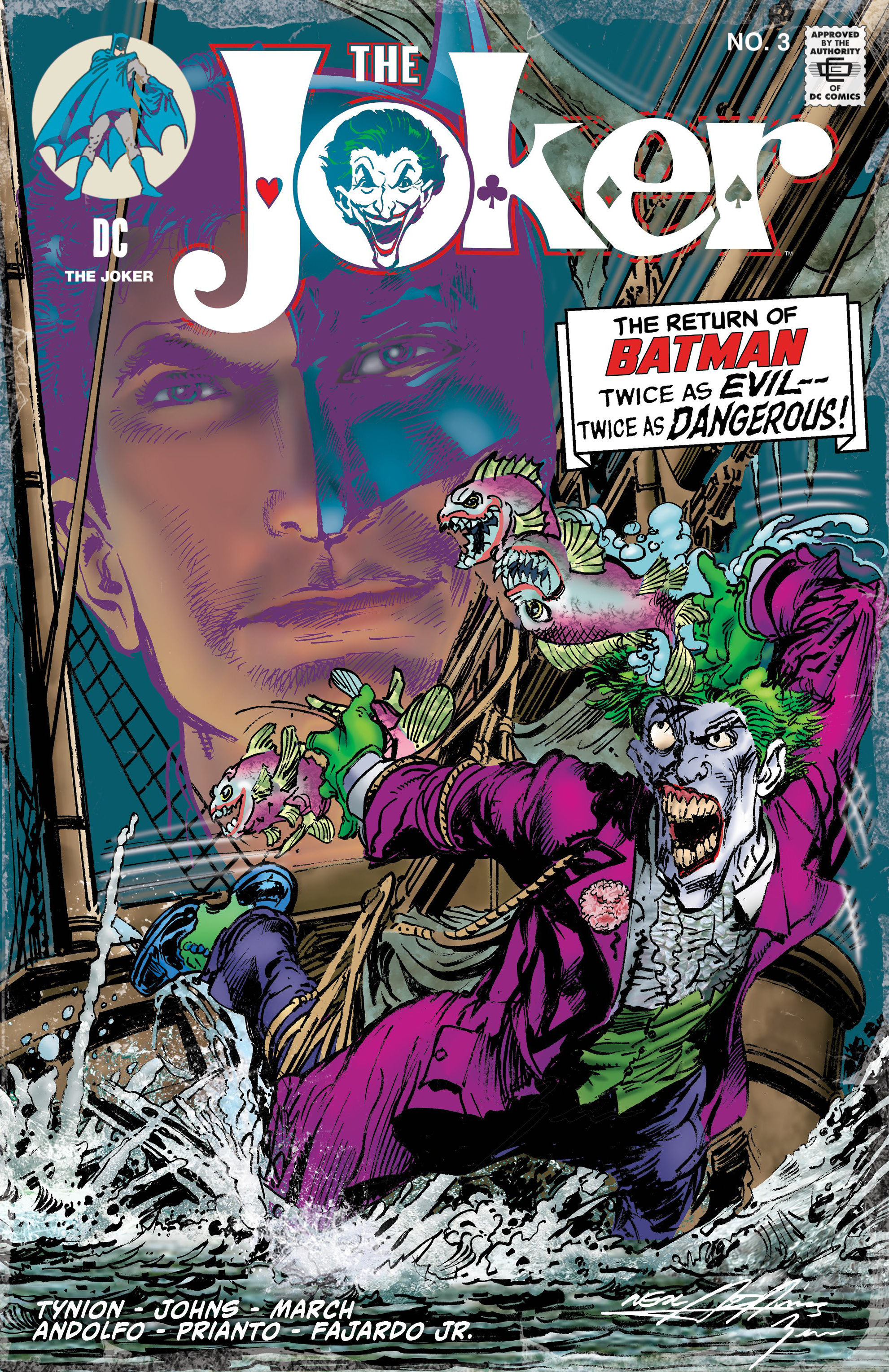 Joker #3 Neal Adams Variant - Slab City Comics