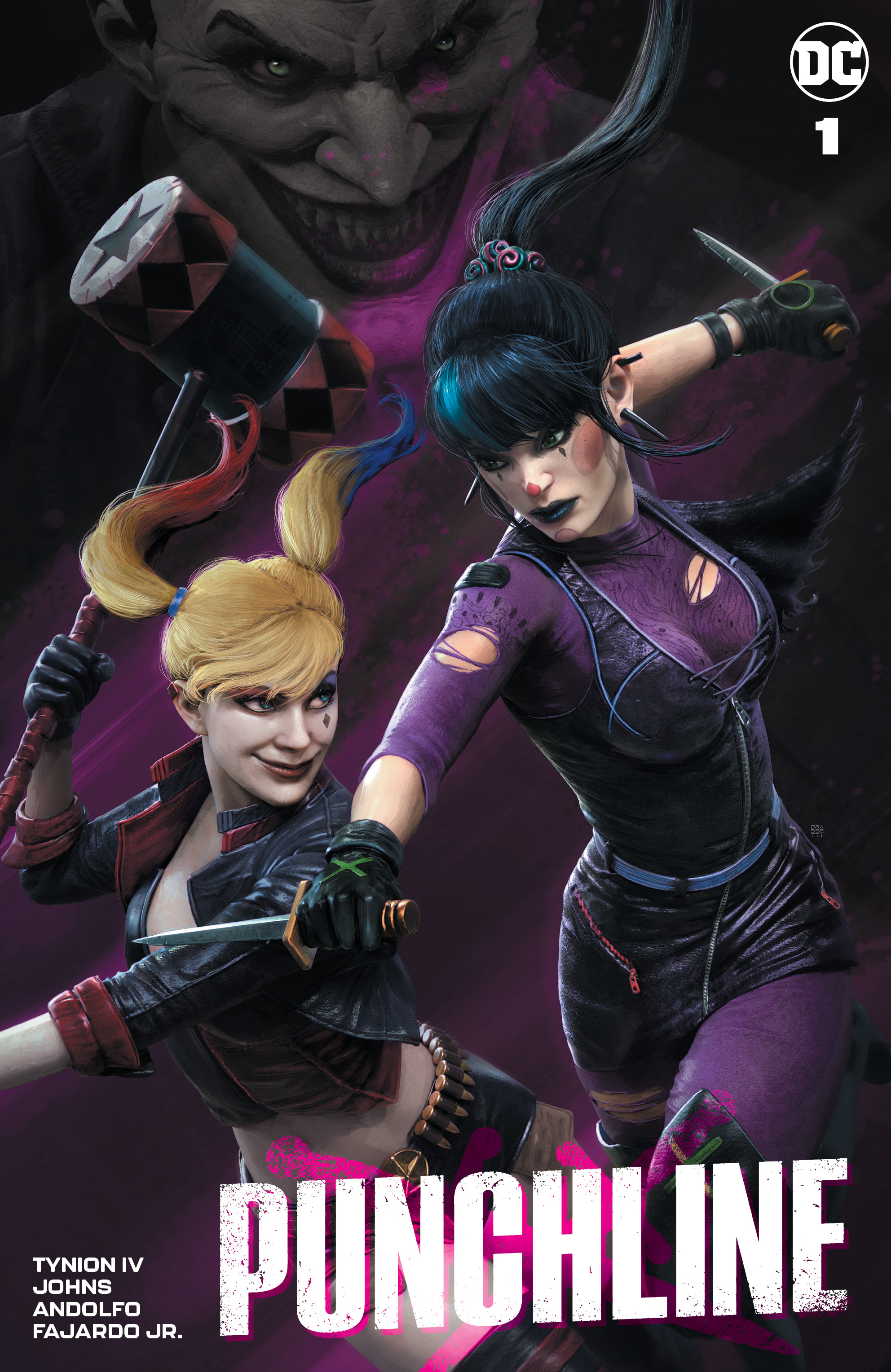 PUNCHLINE #1 RAFAEL GRASSETTI VARIANT - Slab City Comics
