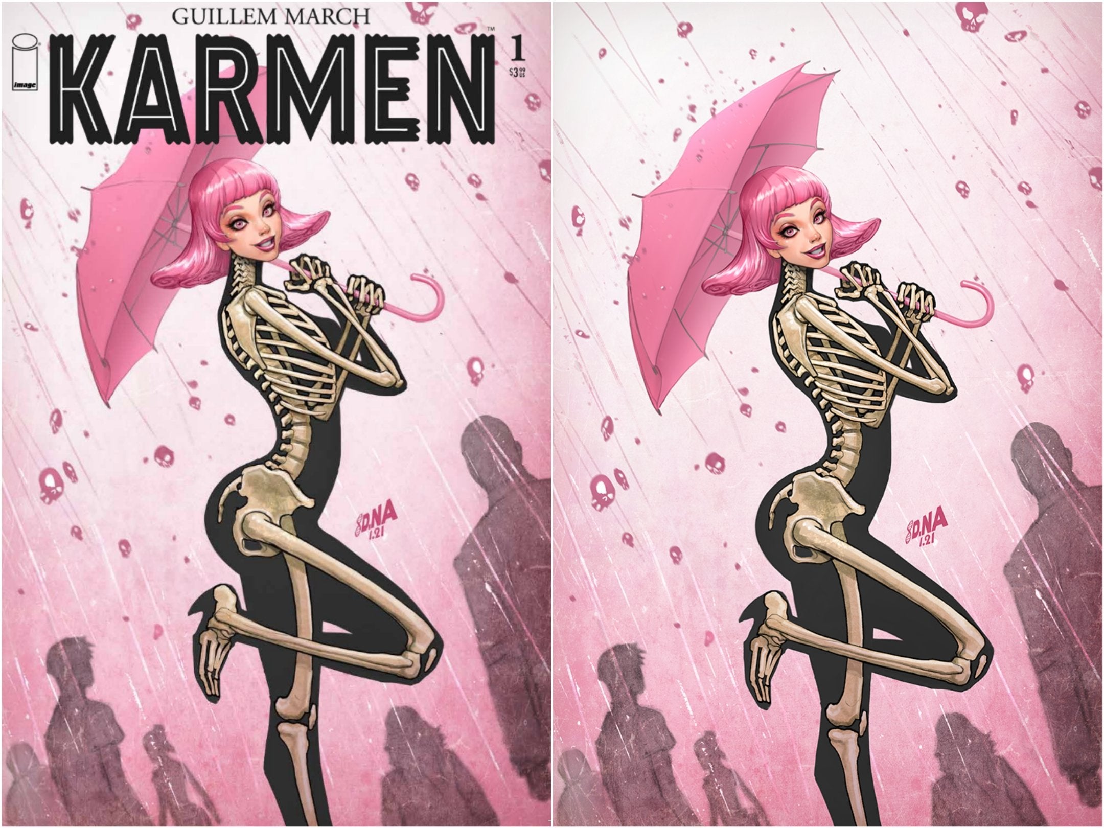 KARMEN #1 DAVID NAKAYAMA VARIANTS - Slab City Comics