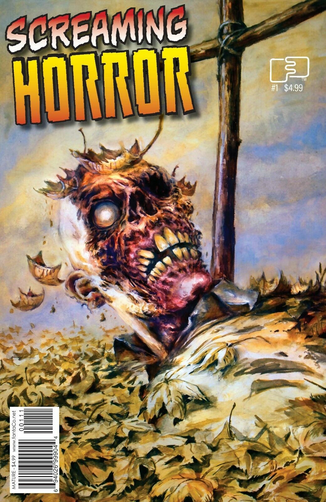 Screaming horror - Slab City Comics