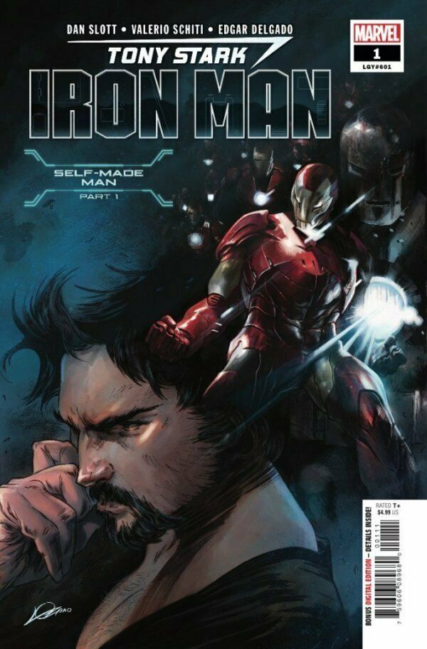 Tony Stark Iron Man #1 LGY #601 - Slab City Comics