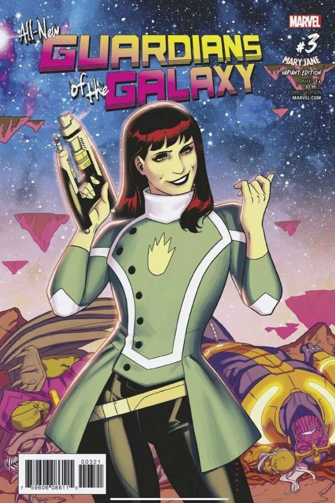 Guardians of the Galaxy #3 Kris Anka Variant - Slab City Comics