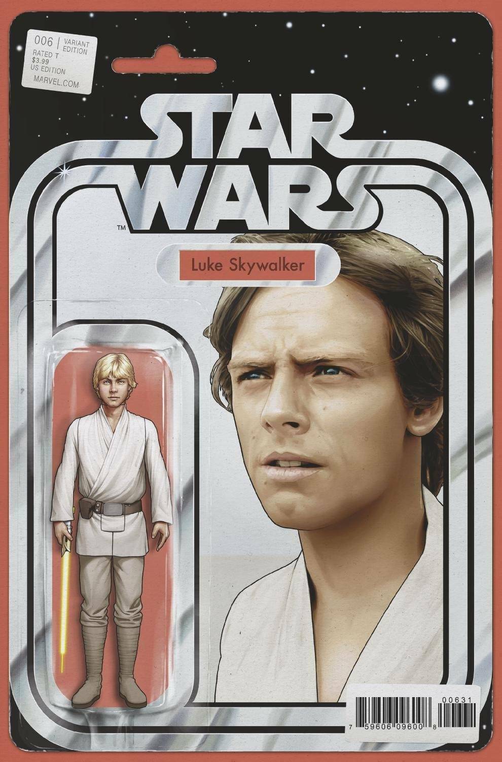 STAR WARS #6 CHRISTOPHER YELLOW LIGHTSABER ACTION - Slab City Comics