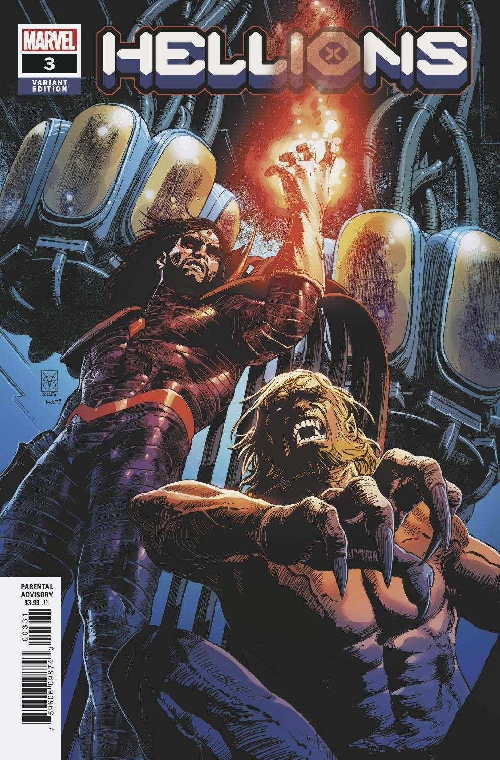 Hellions #3 1:25 Valerio Giangiordano Variant - Slab City Comics