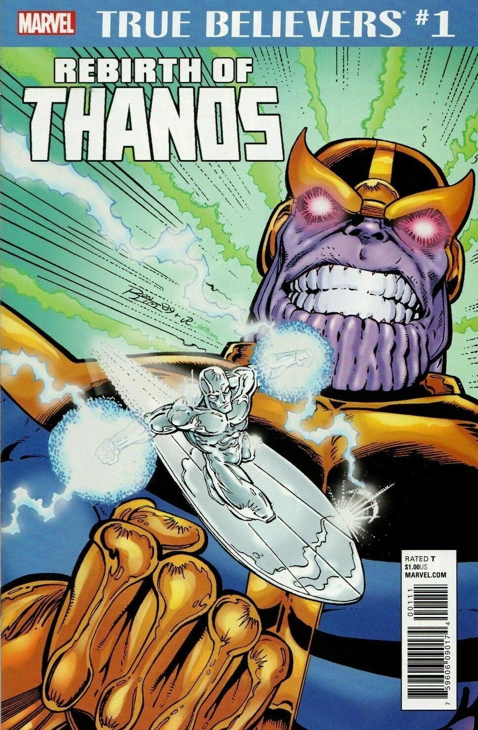 TRUE BELIEVERS REBIRTH OF THANOS #1 - Slab City Comics