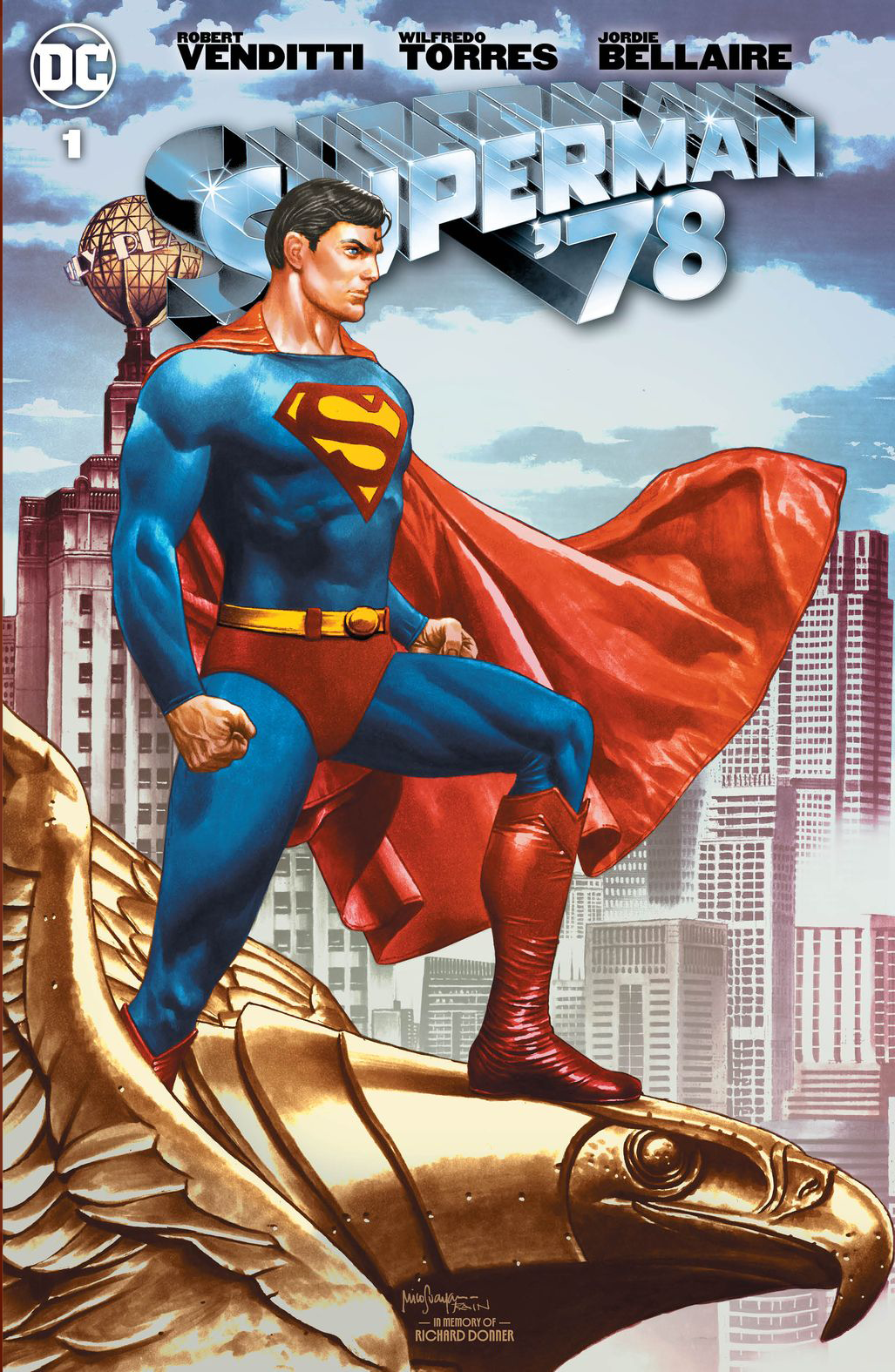 Superman '78 #1 Mico Sauyan Variants - Slab City Comics