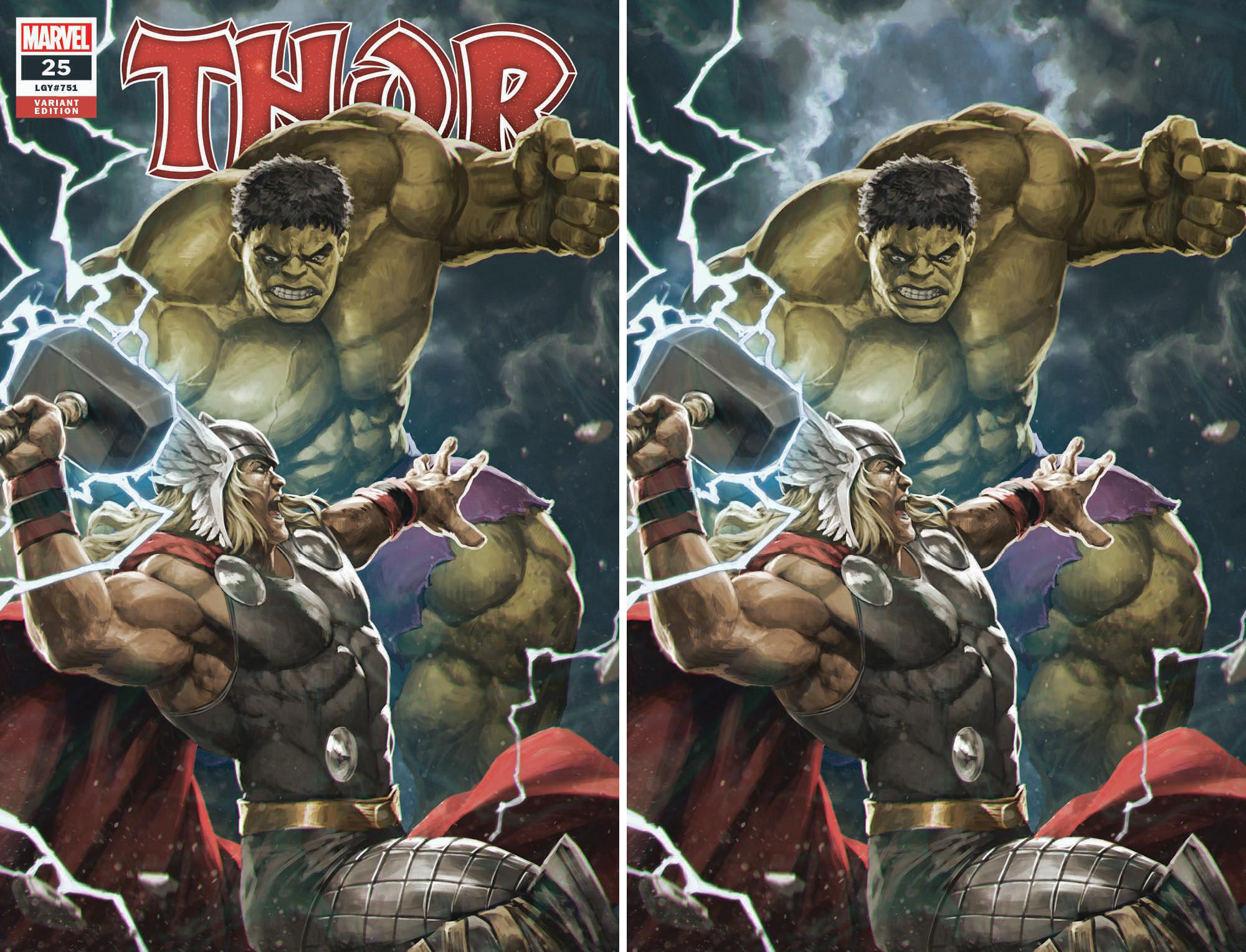 Thor #25 Skan Variants - Slab City Comics