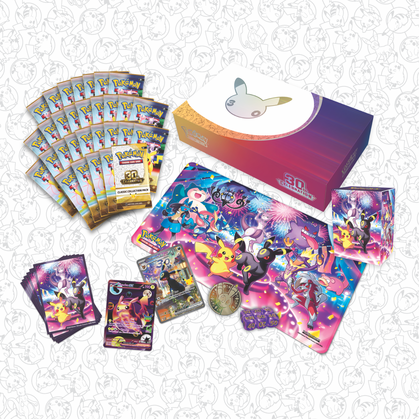 Pokémon TCG 30th Celebration Ultra Premium Collection - 2 Units - Day and Night