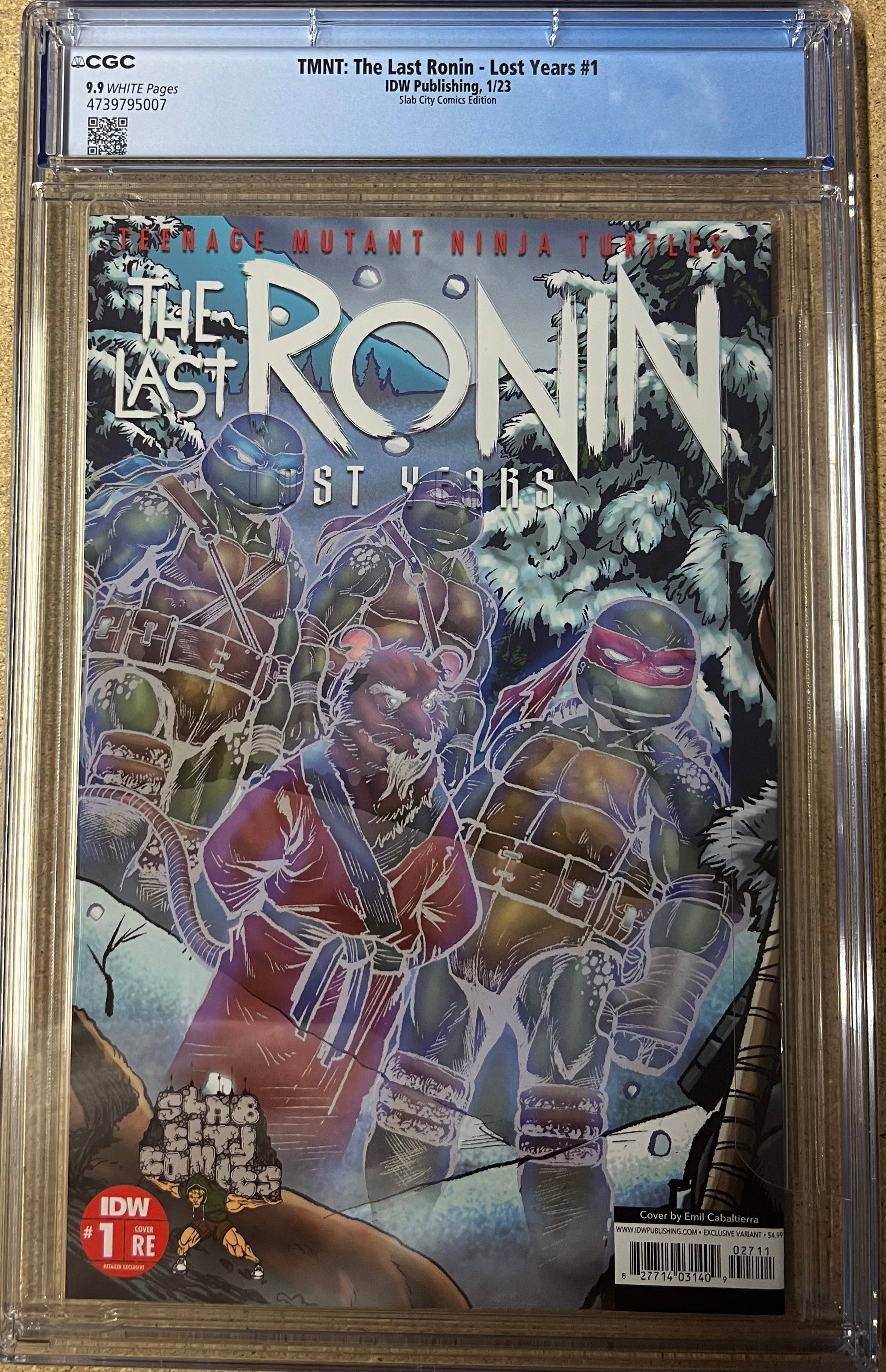 TMNT: The Last Ronin Lost Years #1 Cabaltierra Wraparound CGC 9.9