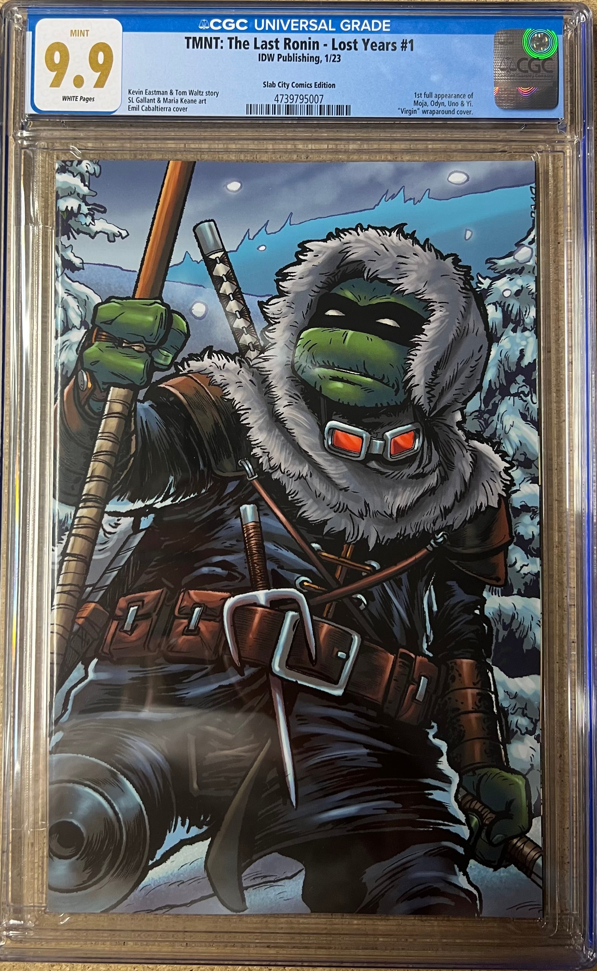 TMNT: The Last Ronin Lost Years #1 Cabaltierra Wraparound CGC 9.9