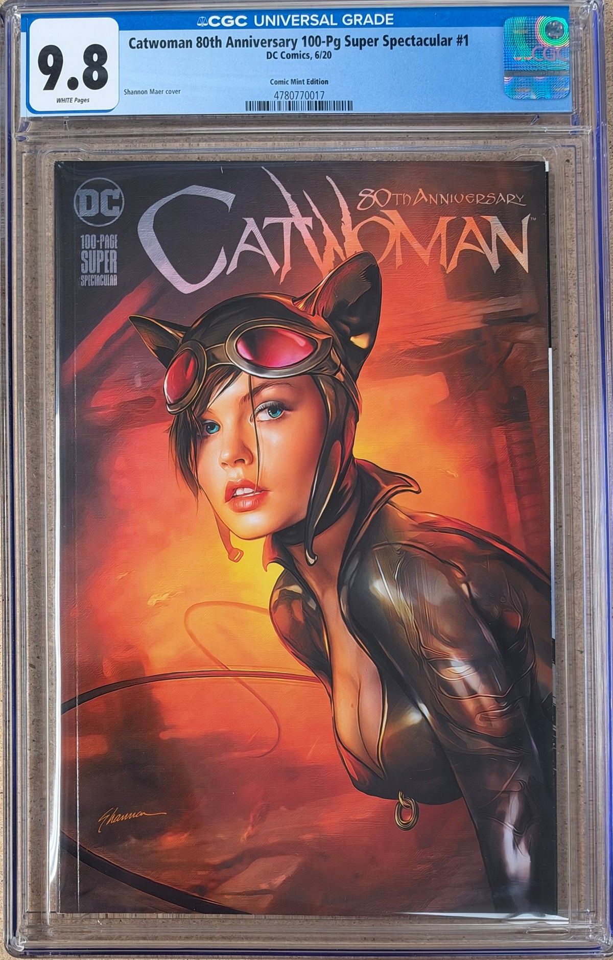 Catwoman 80th Anniversary #1 Maer Variant CGC 9.8