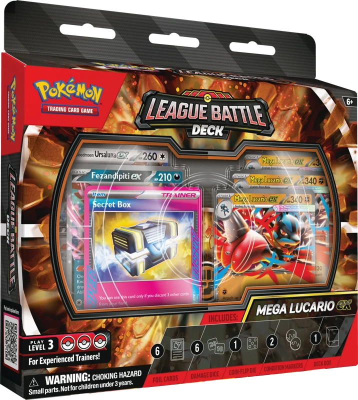 Pokemon Mega Lucario EX League Battle Deck