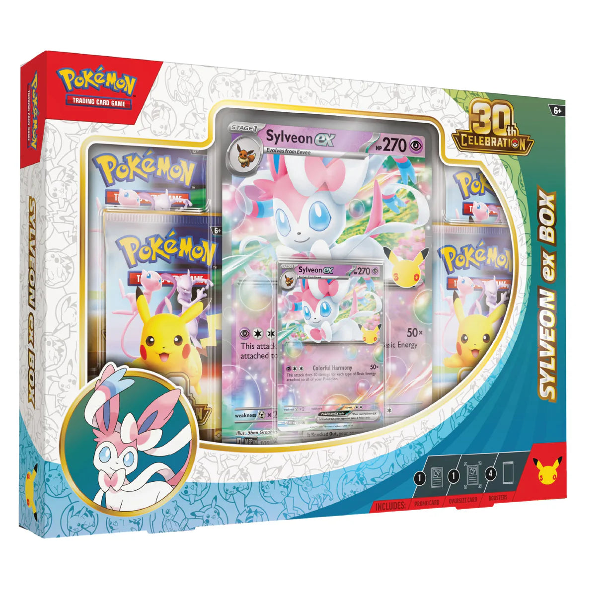 Pokémon TCG: ex Box - Sylveon - 30th Celebration PREORDER