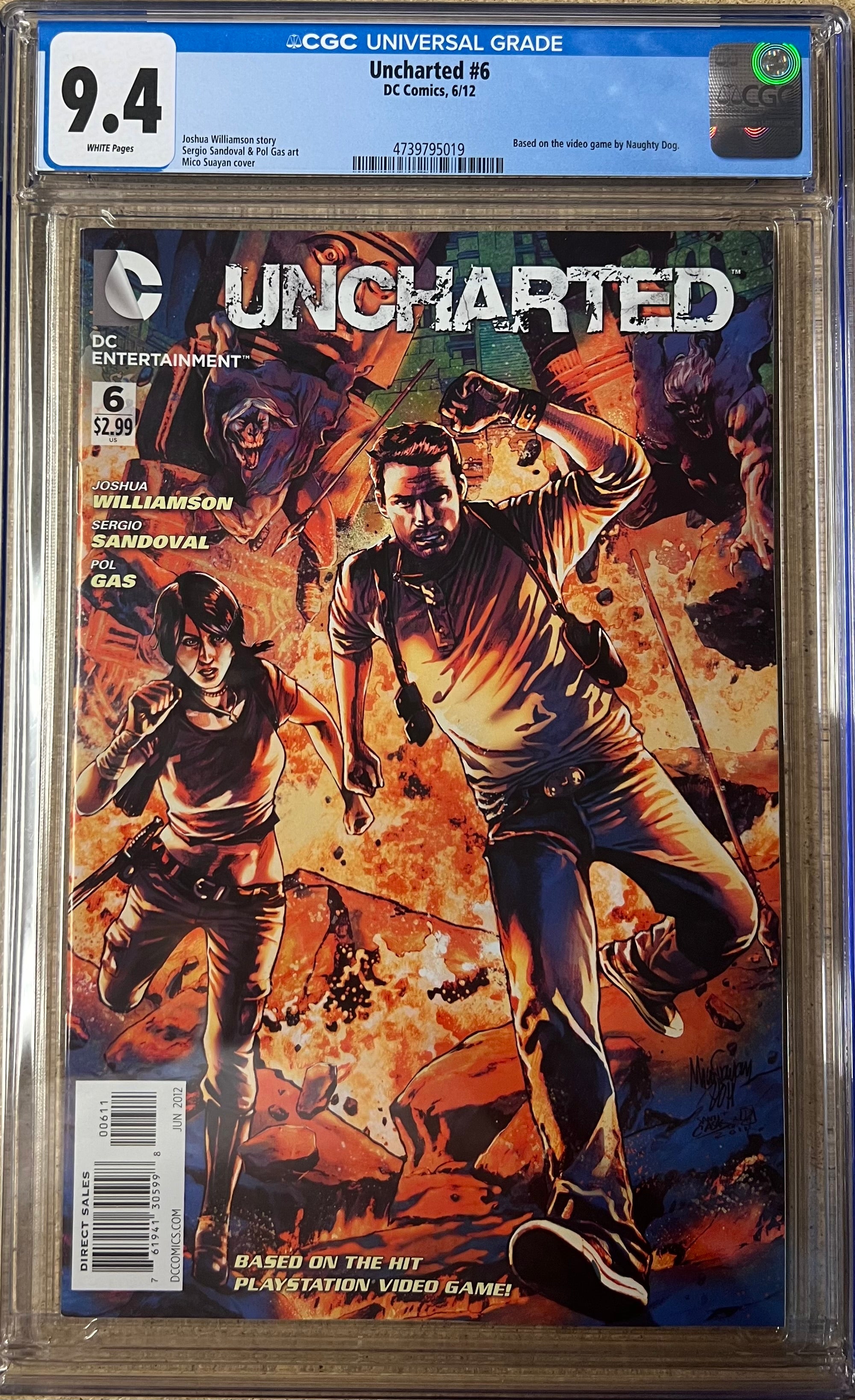 Uncharted #6 CGC 9.4