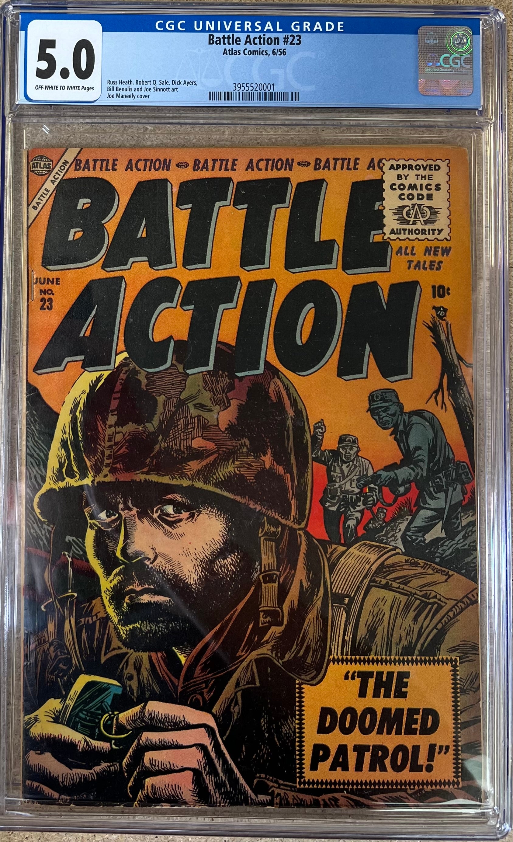 Battle Action #23 CGC 5.0