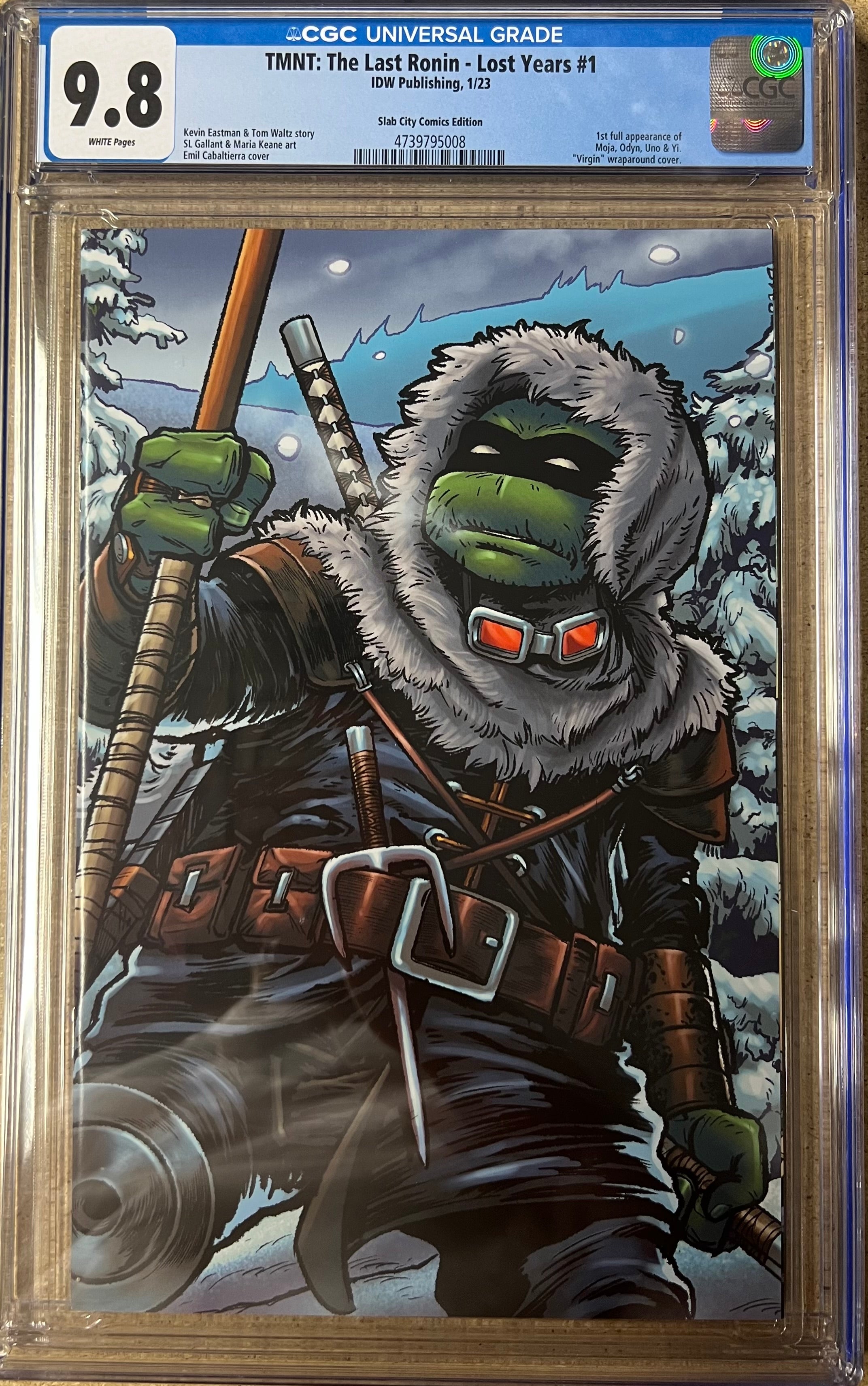 TMNT: The Last Ronin Lost Years #1 Cabaltierra Wraparound CGC 9.8