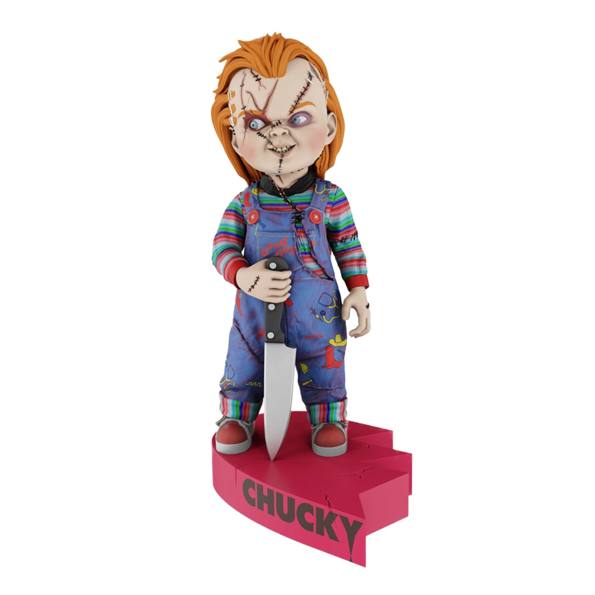 NECA Bride Of Chucky “Chucky” Head Knocker Heart Connect Base