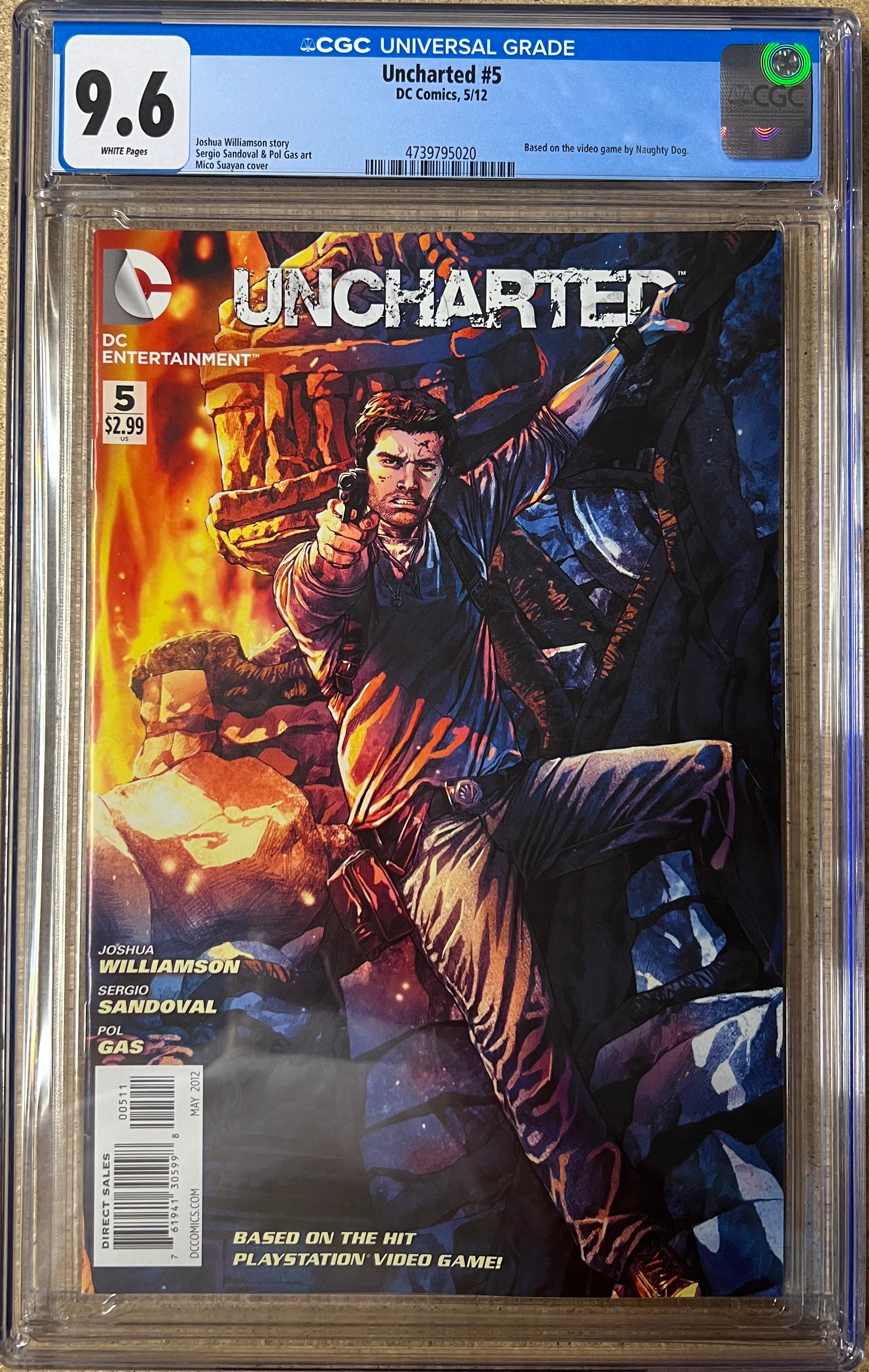 Uncharted #5 CGC 9.6