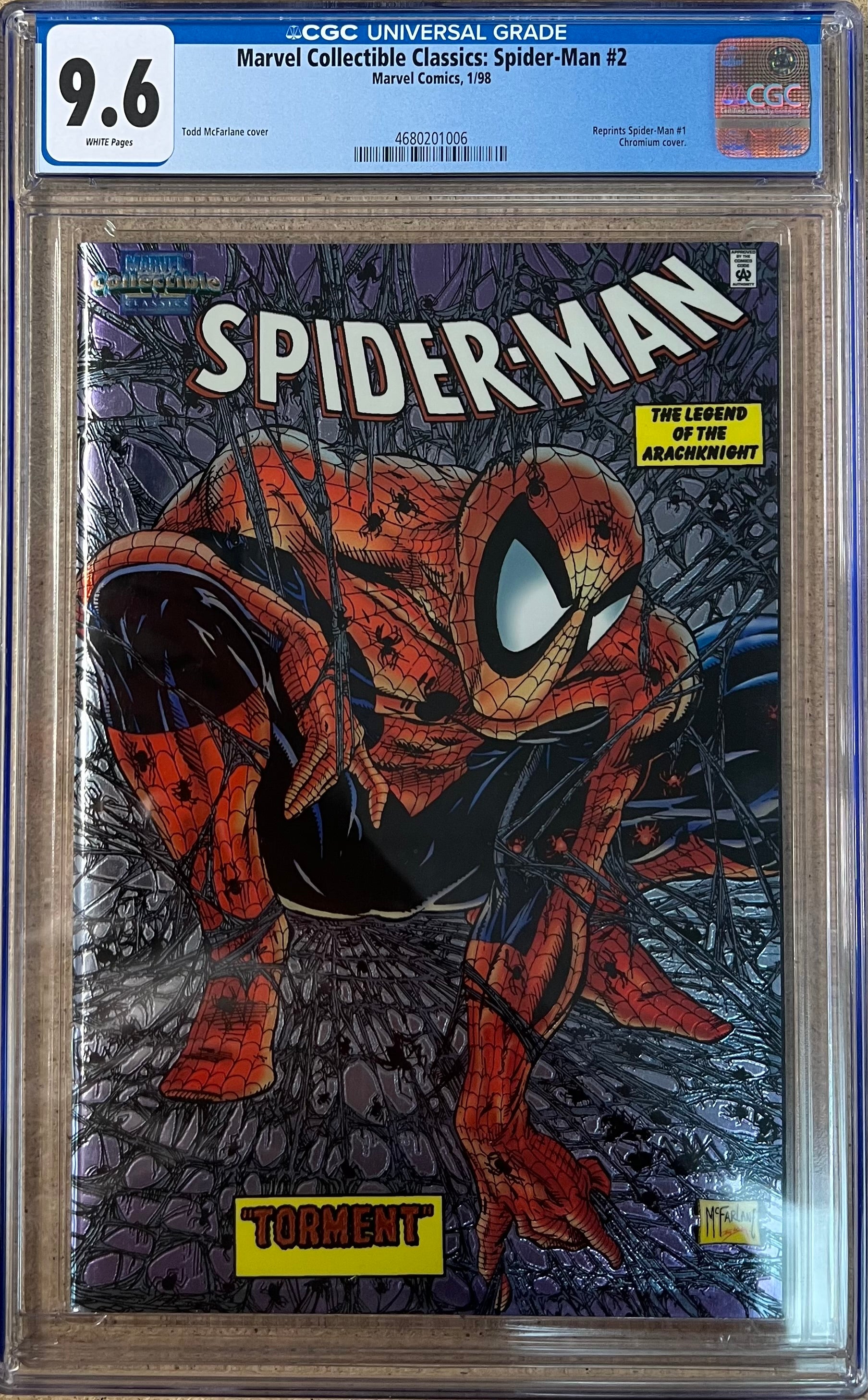 Marvel Collectible Classics: Spider-Man #2 CGC 9.6