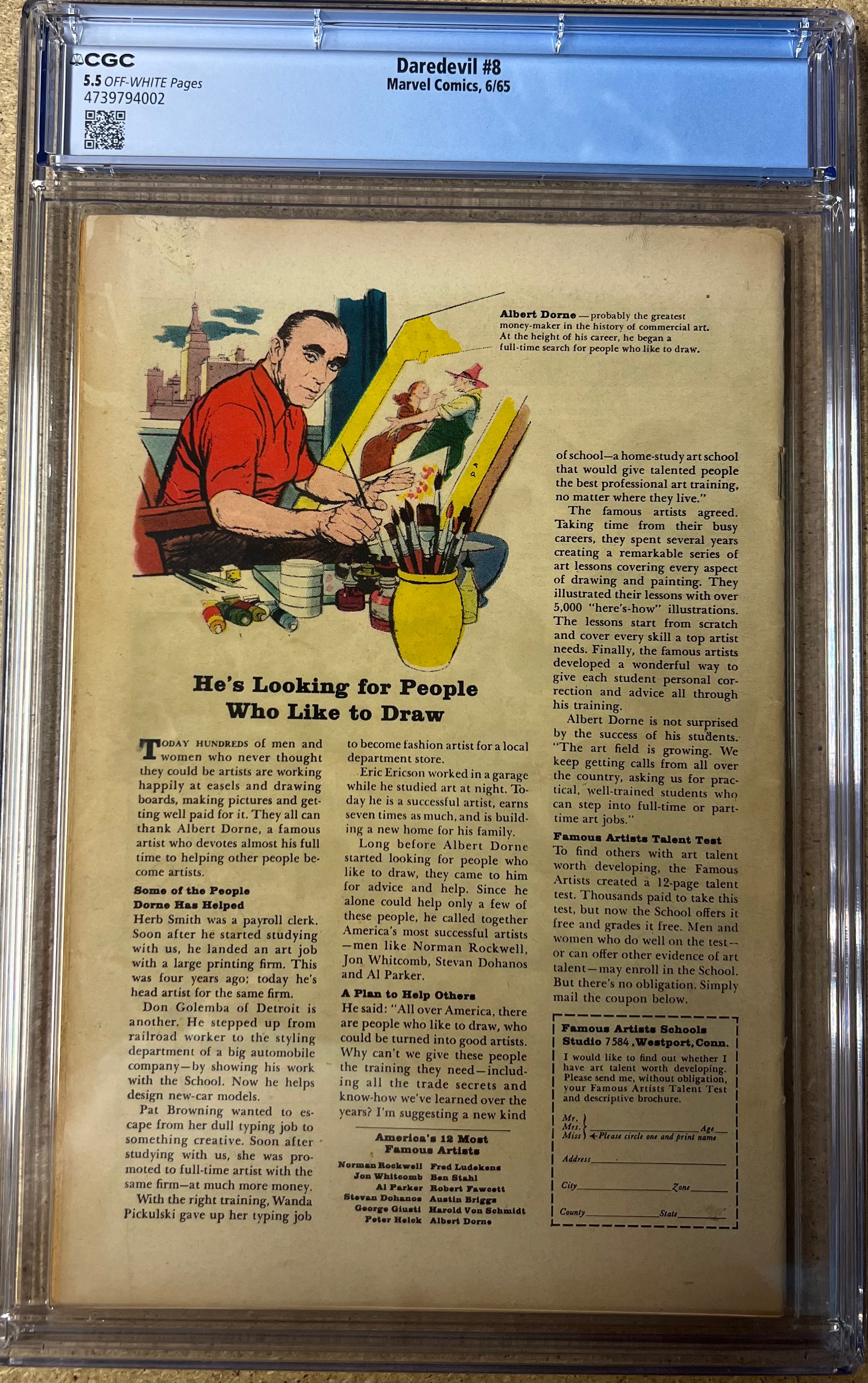 Daredevil #8 CGC 5.5