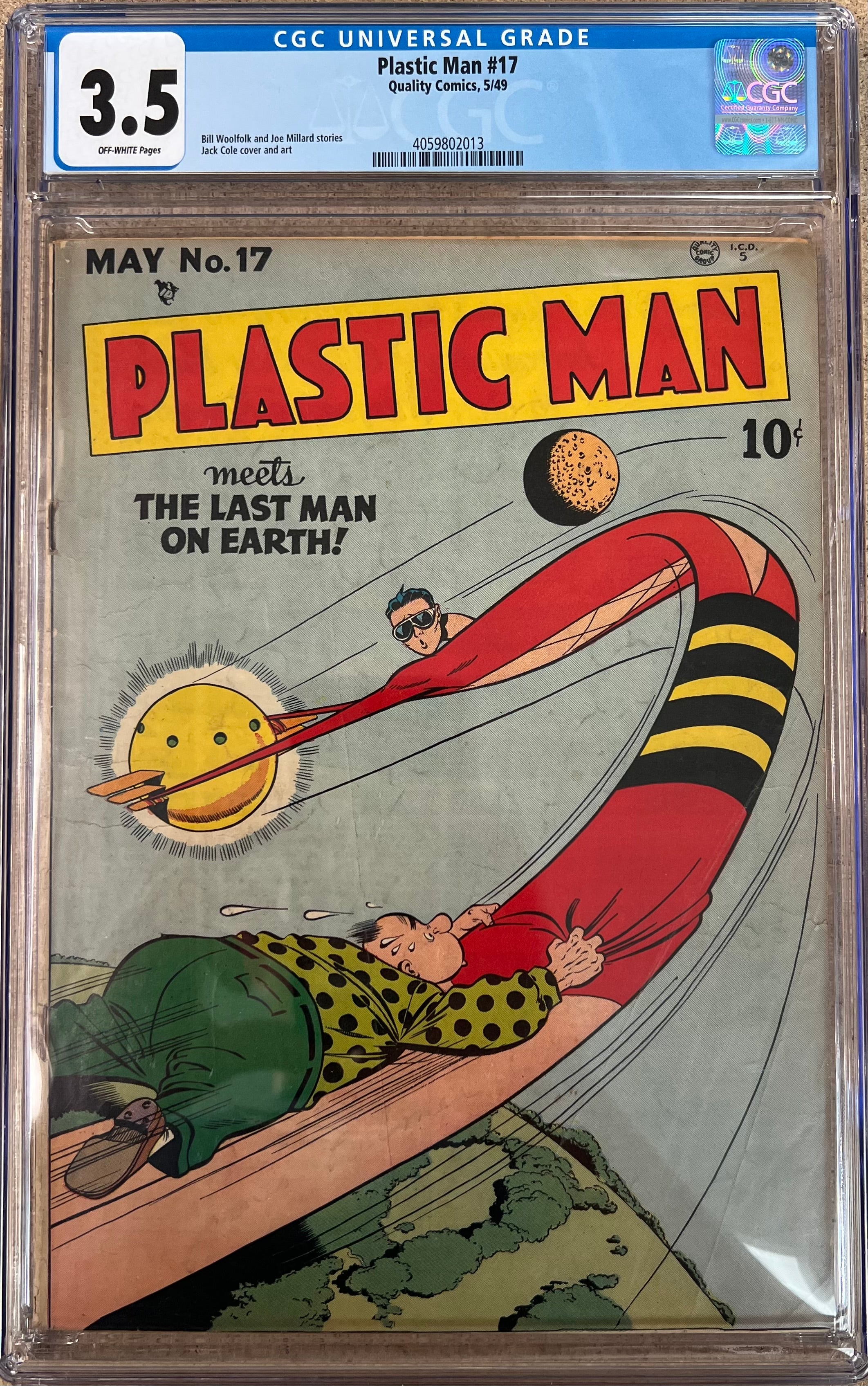 Plastic Man #17 CGC 3.5