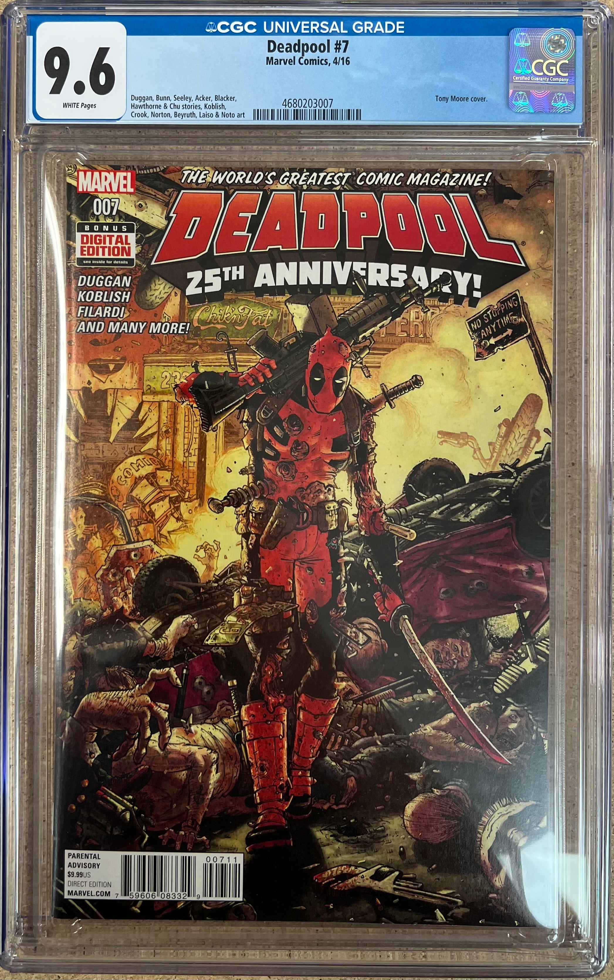 Deadpool #7 CGC 9.6