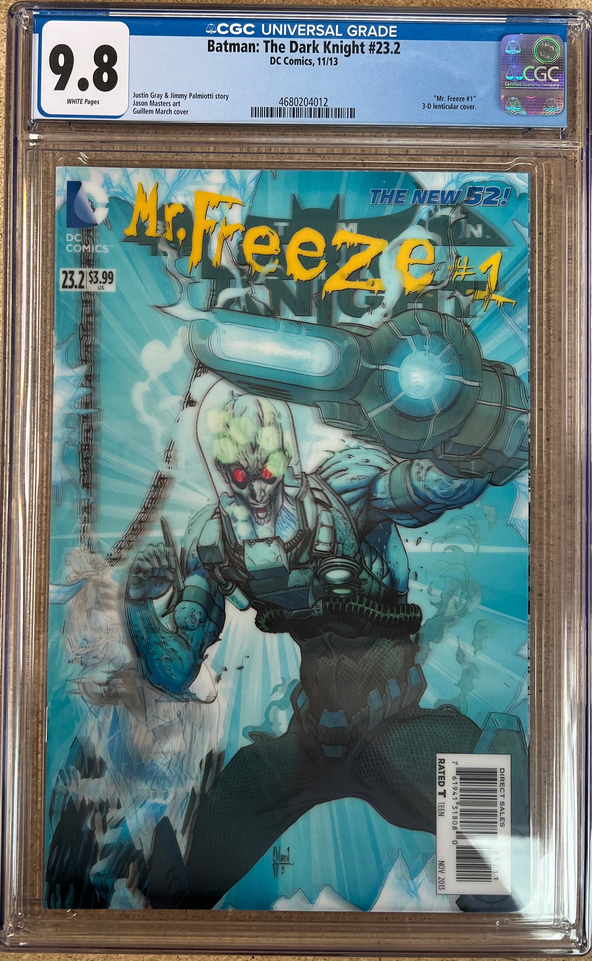 Batman: The Dark Knight #23.2 Lenticular Cover CGC 9.8