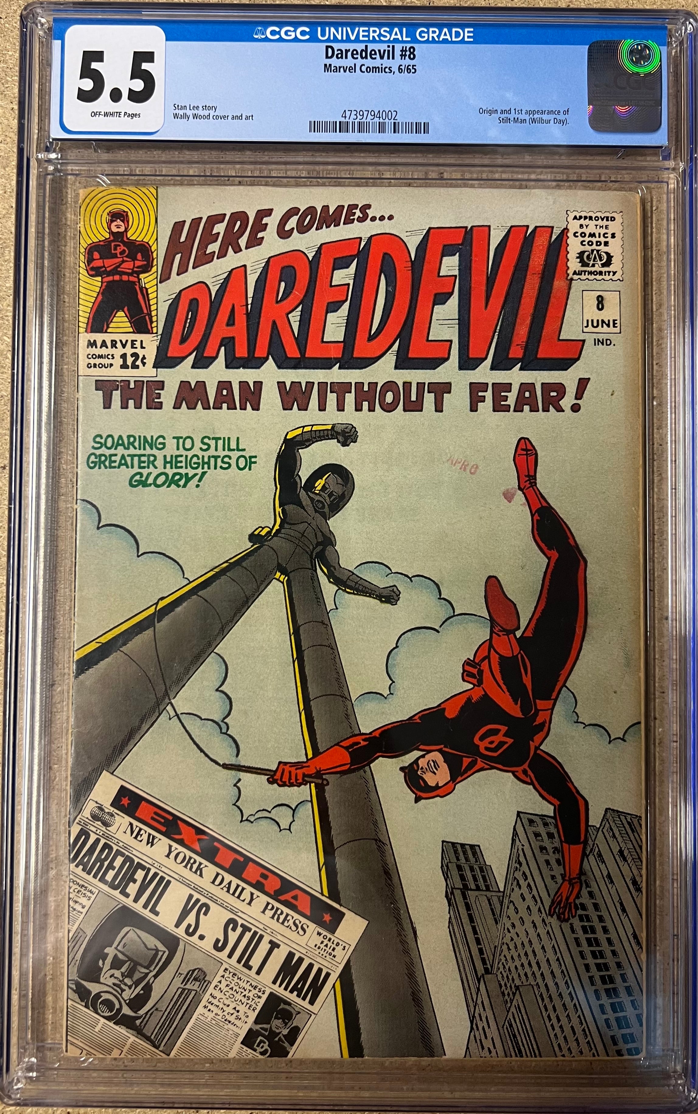Daredevil #8 CGC 5.5