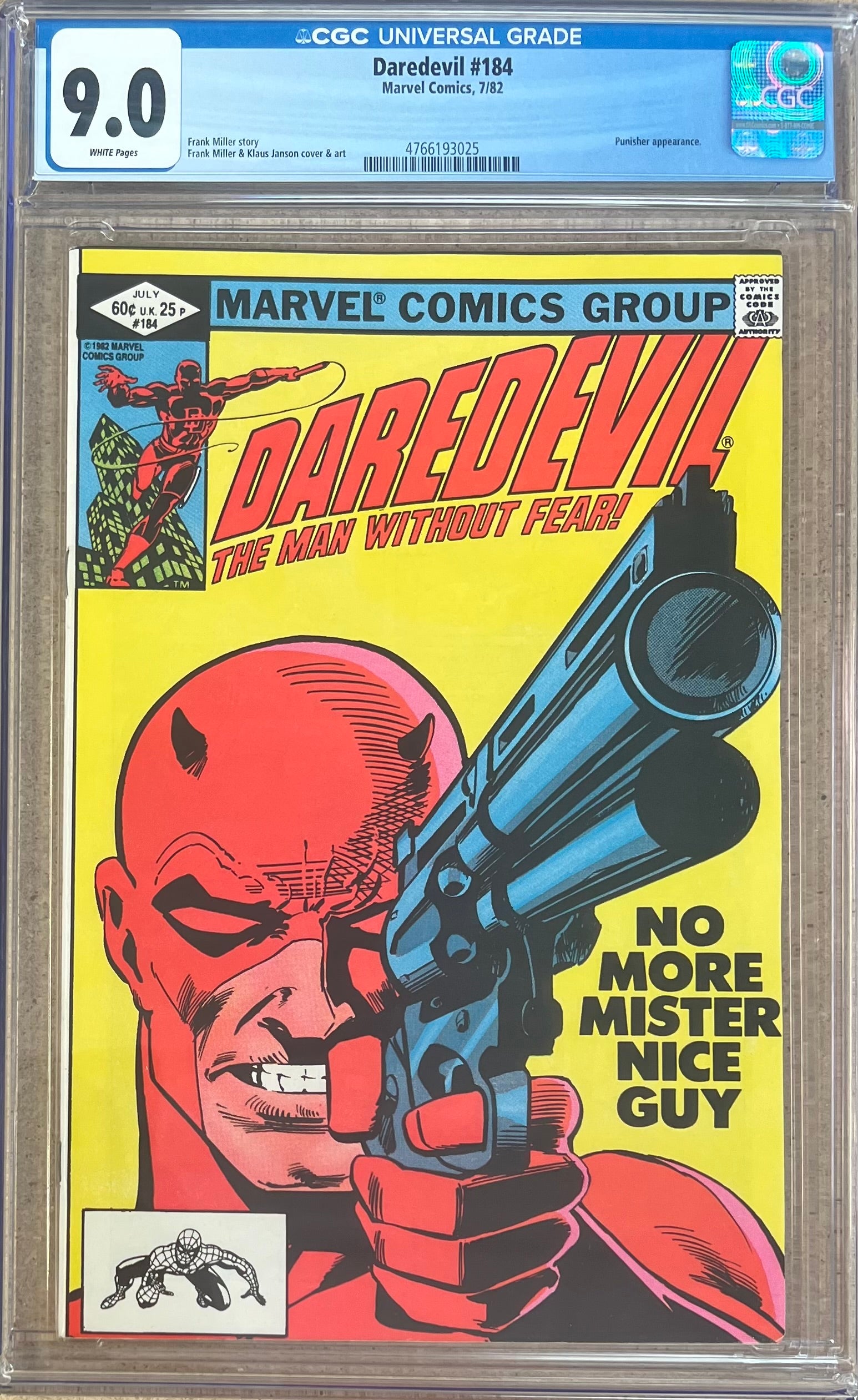 Daredevil #184 CGC 9.0