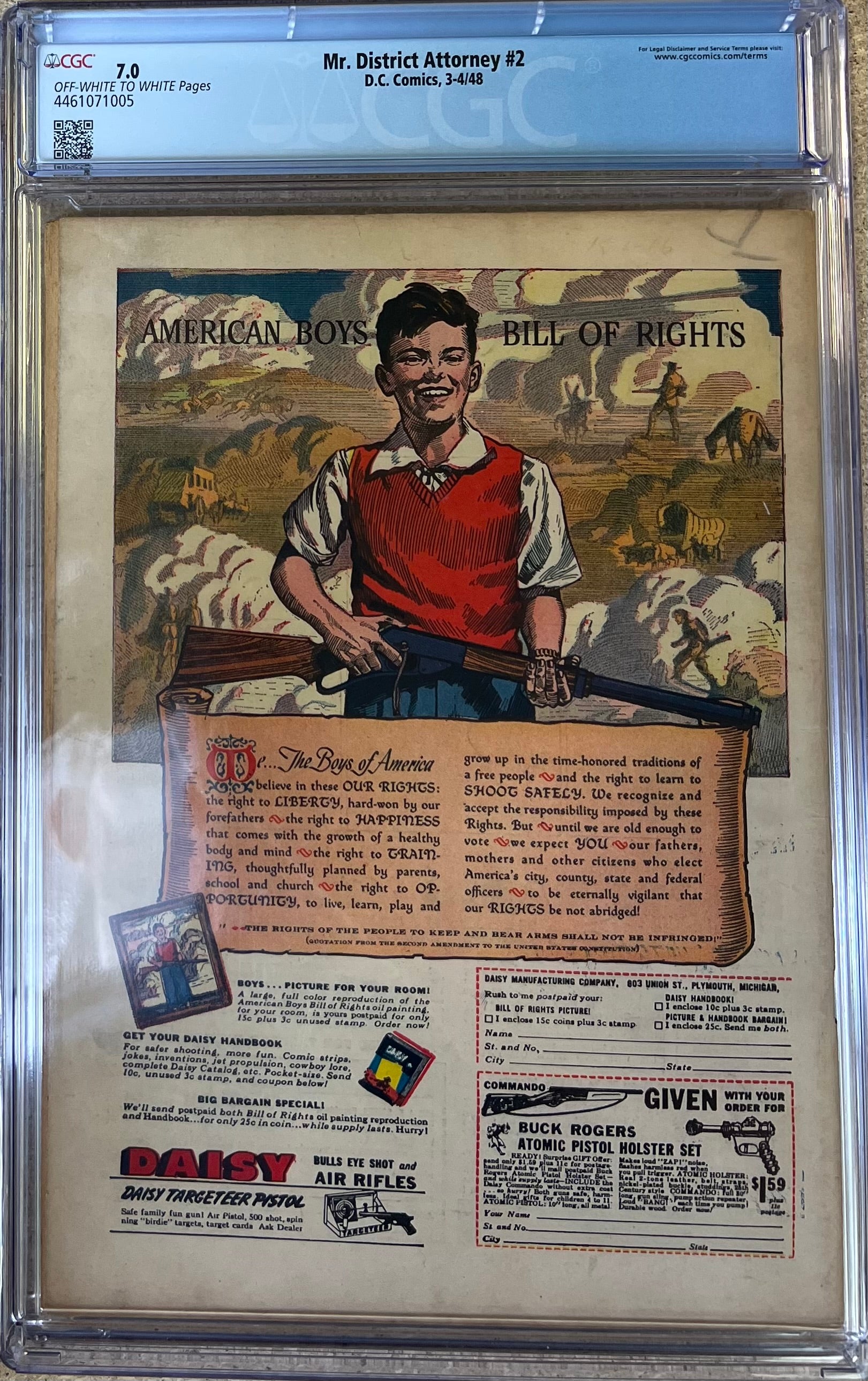 Mr. District Attorney #2 CGC 7.0