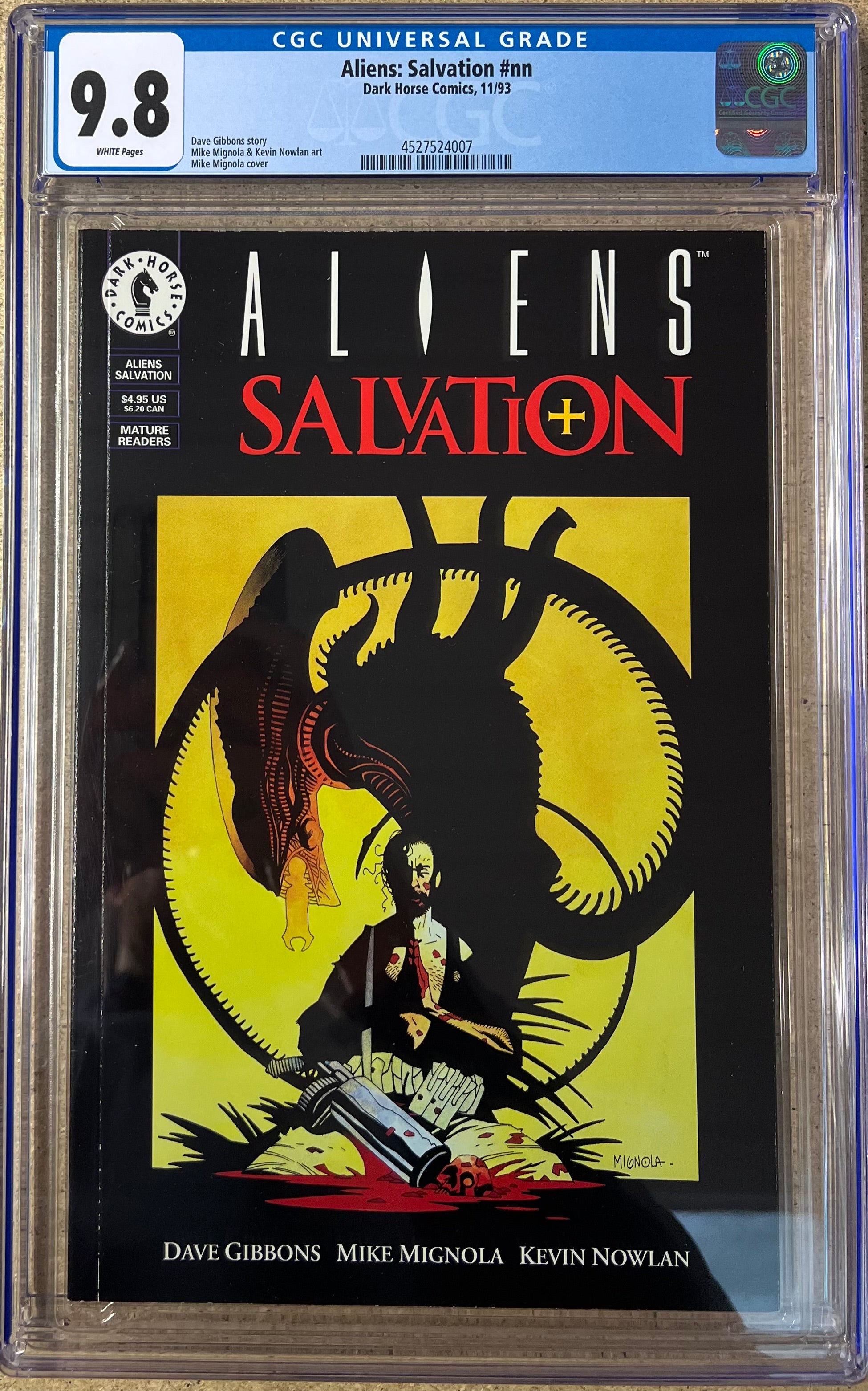 Aliens: Salvation CGC 9.8