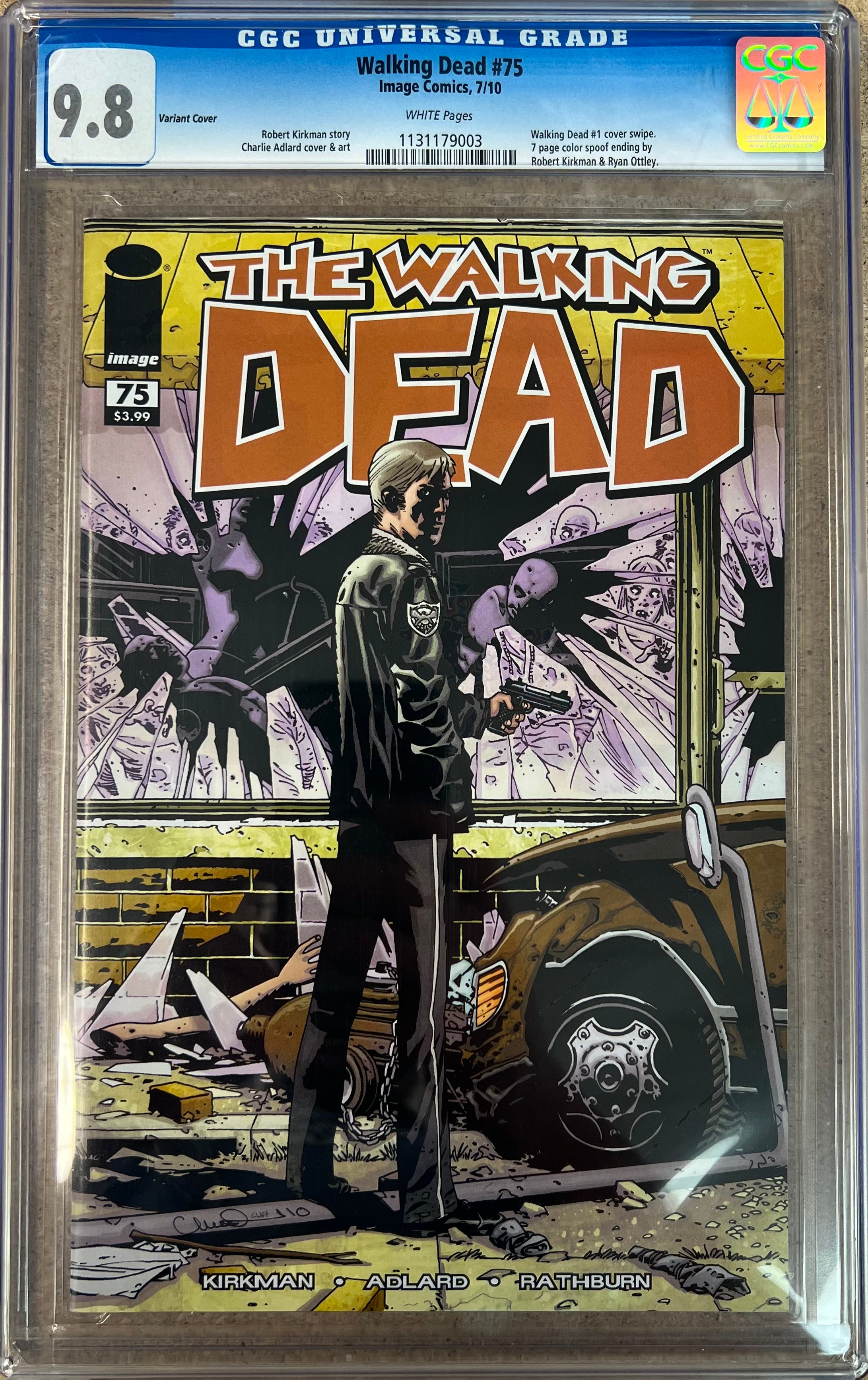 Walking Dead #75 CGC 9.8