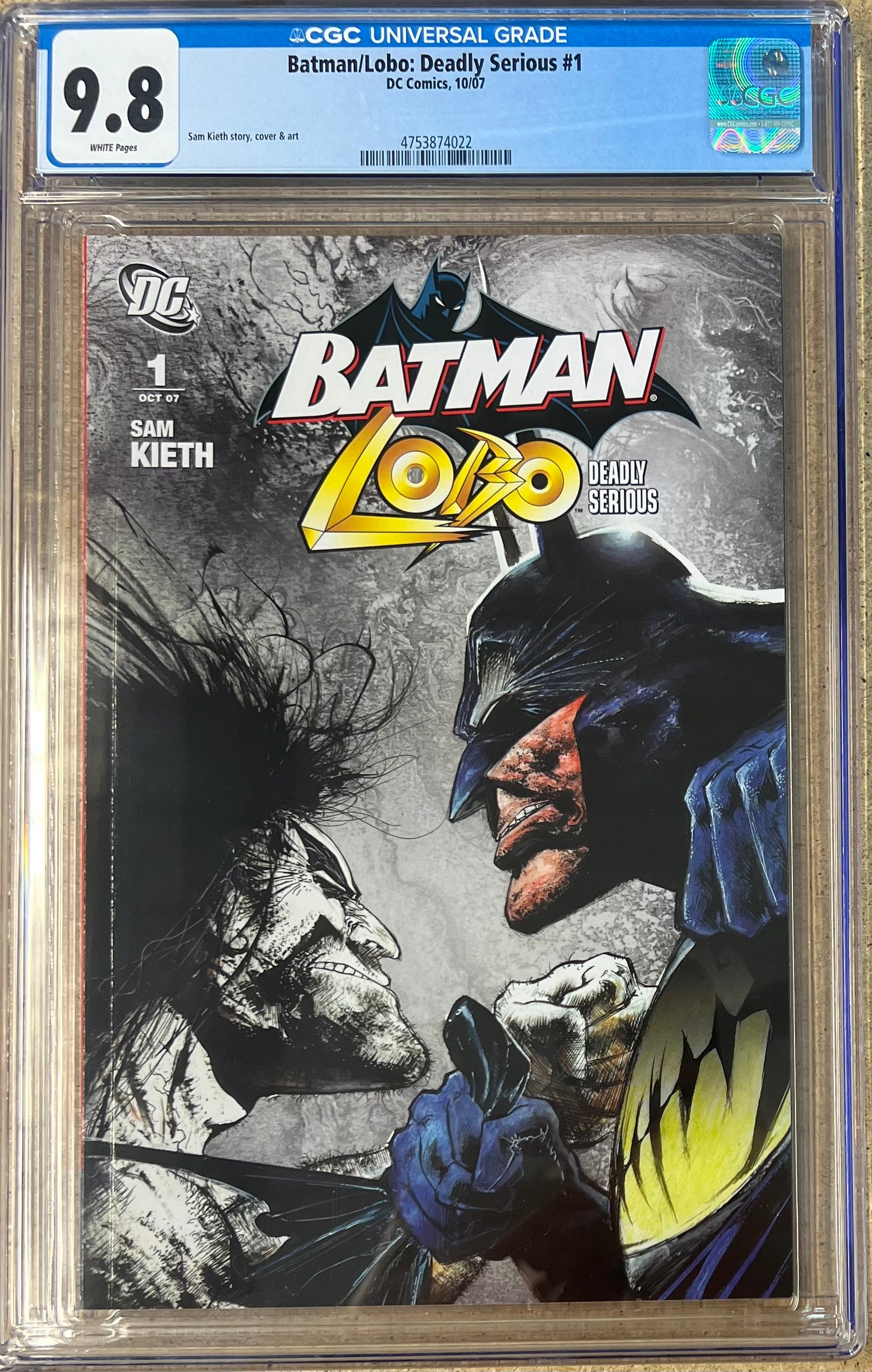 Batman/ Lobo Deadly Serious #1 CGC 9.8