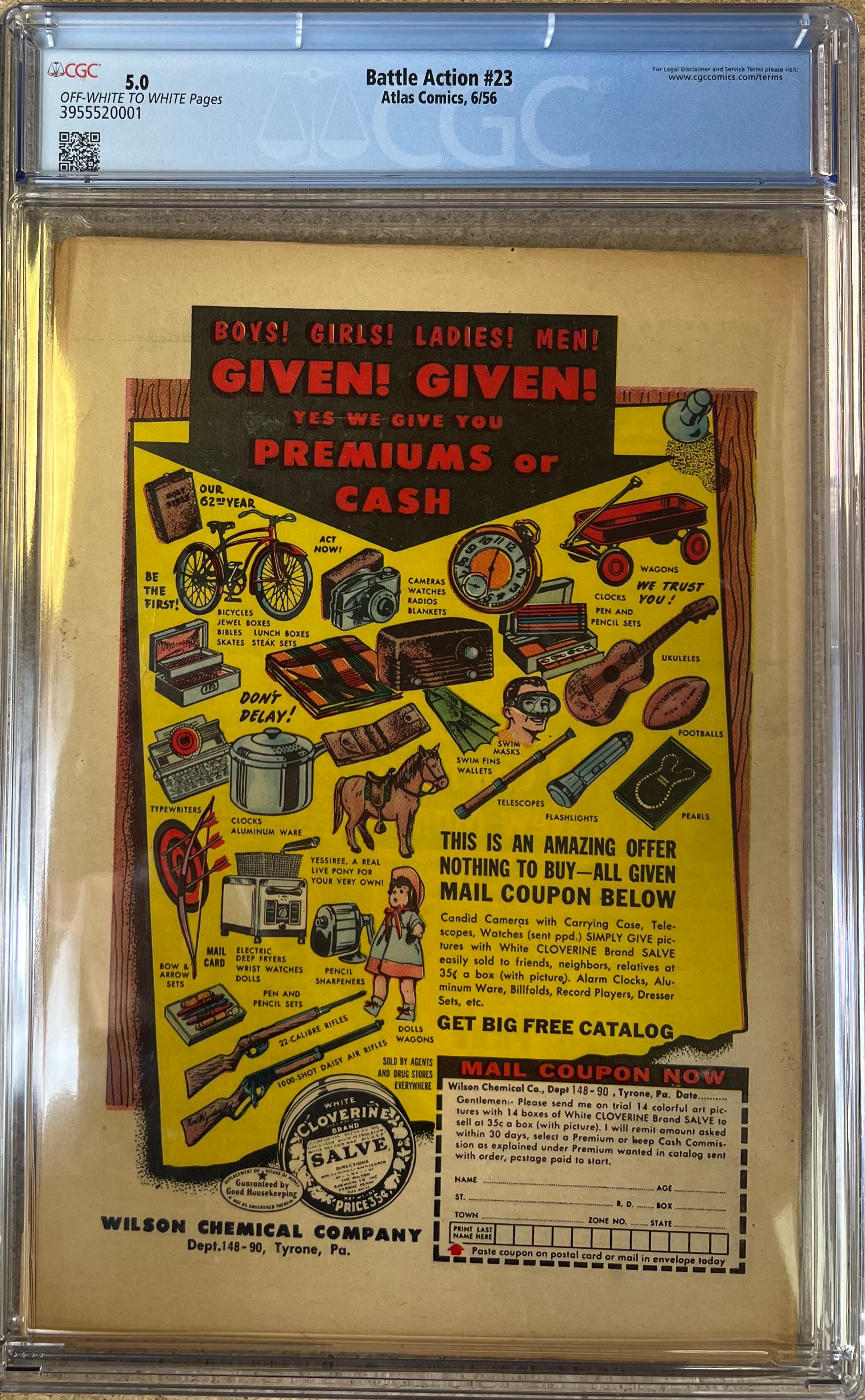 Battle Action #23 CGC 5.0