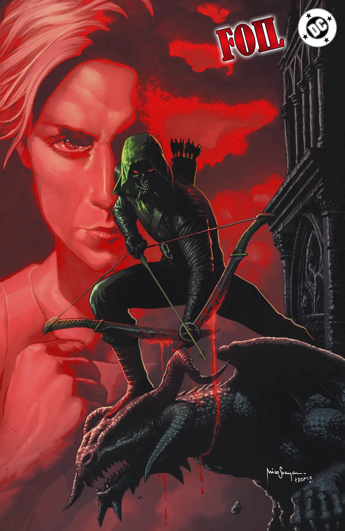 ABSOLUTE GREEN ARROW #3 MICO SUAYAN SDCC EXCLUSIVE VARIANT COVERS