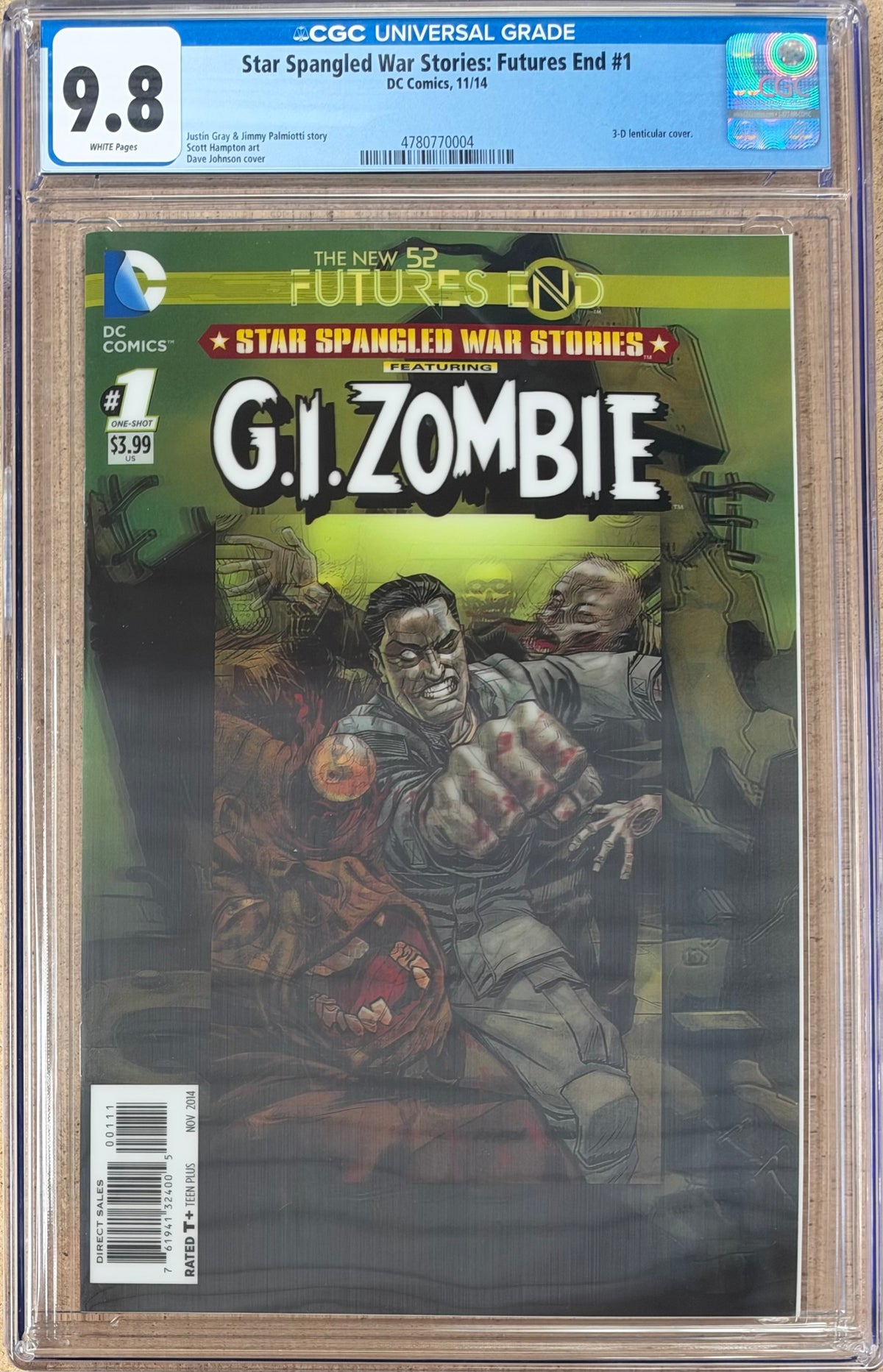 Star Spangled War Stories: Futures End #1 CGC 9.8