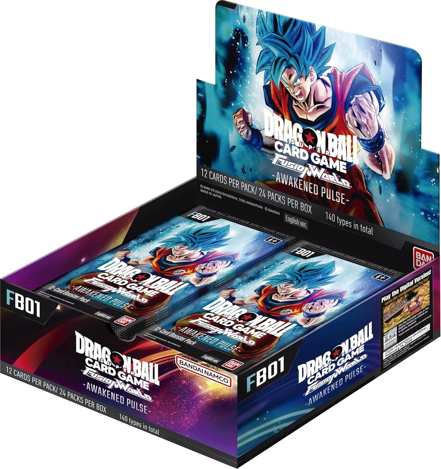 Dragon Ball Super Card Game - Fusion World - Awakened Pulse - Booster Box (24 Packs)
