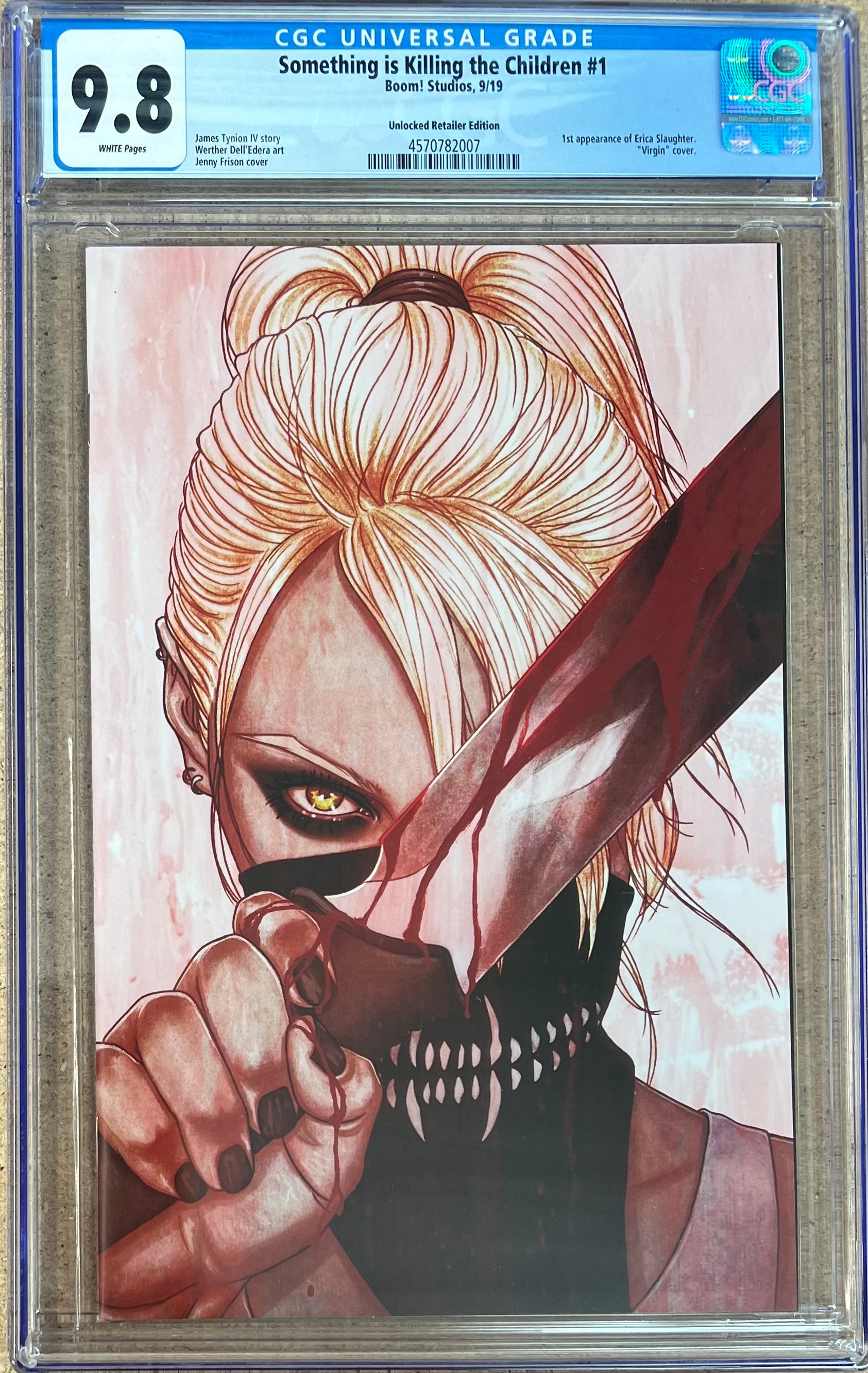Something Is Killing the Children #1 Frison Retailer Variant CGC 9.8