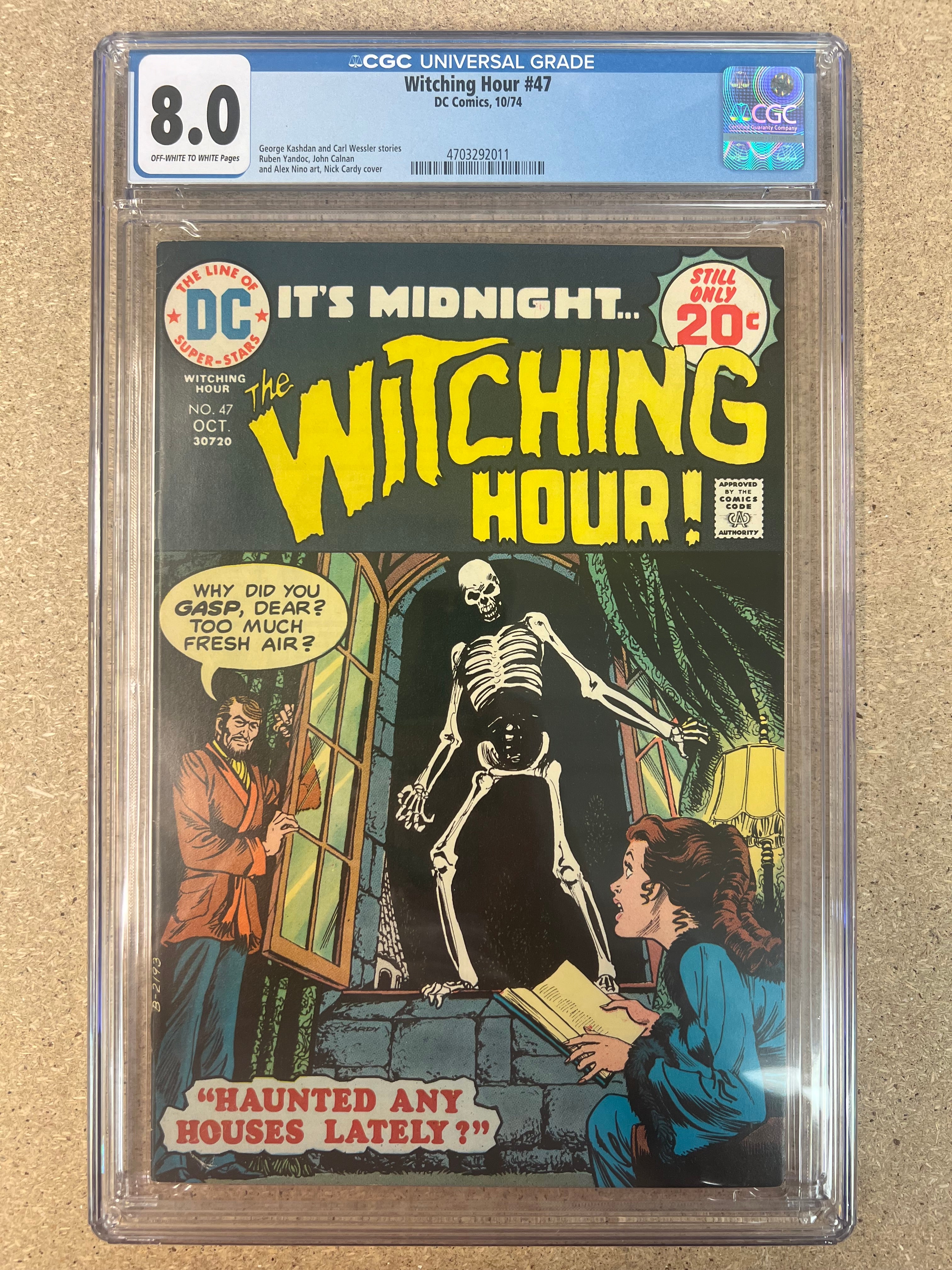 Witching Hour #47 CGC 8.0