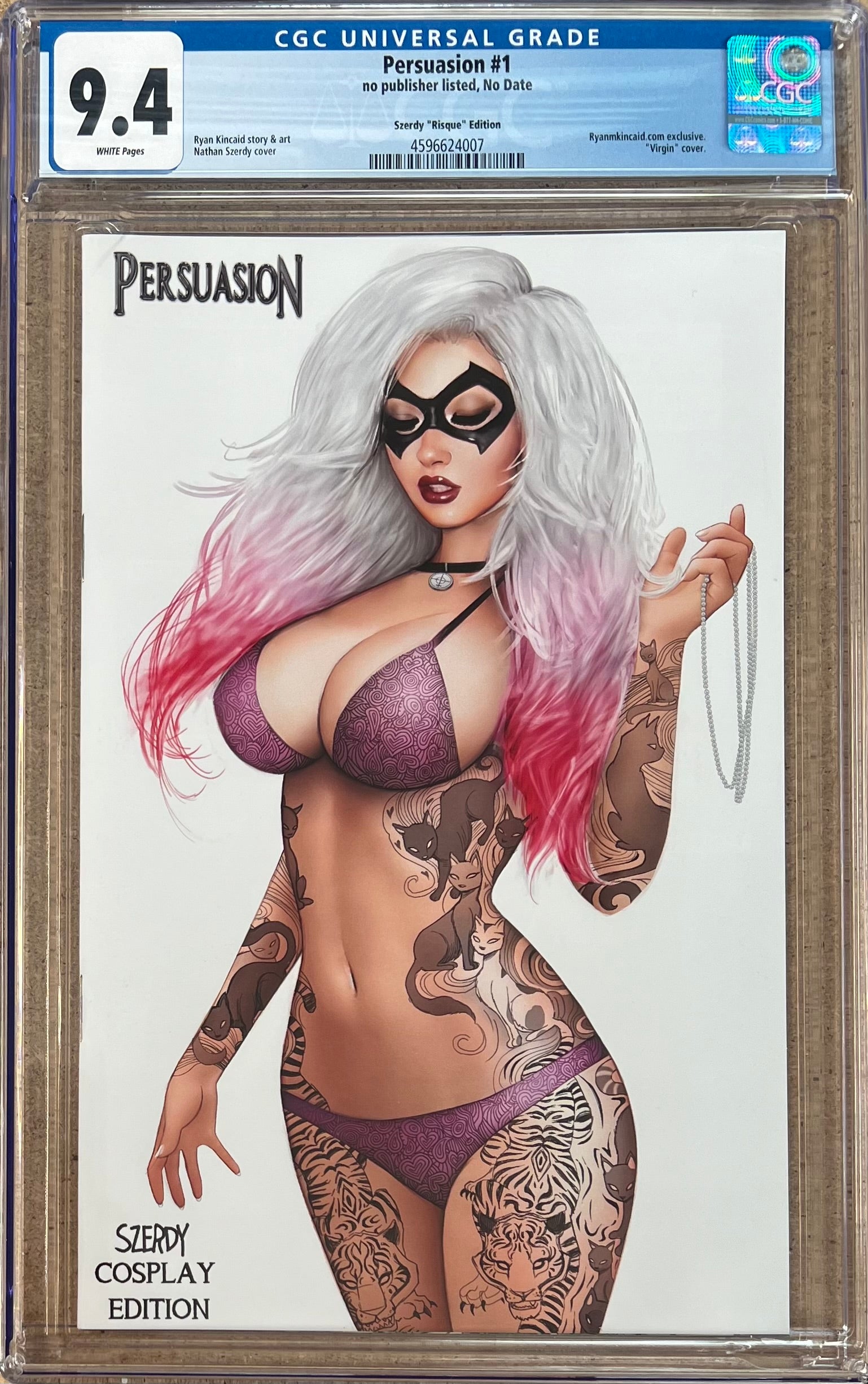 Persuasion #1 Szerdy Risque CGC 9.4
