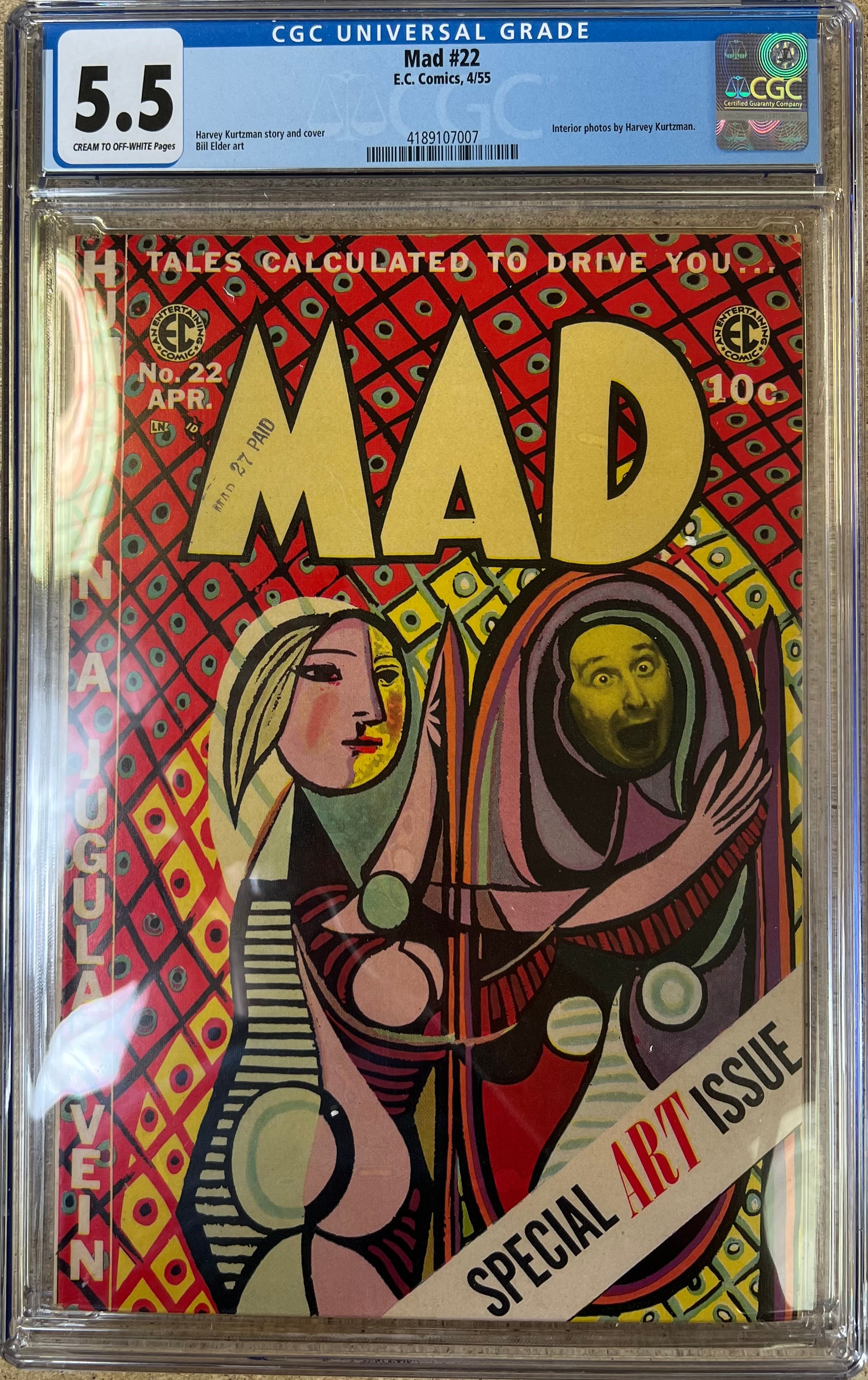 Mad #22 CGC 5.5