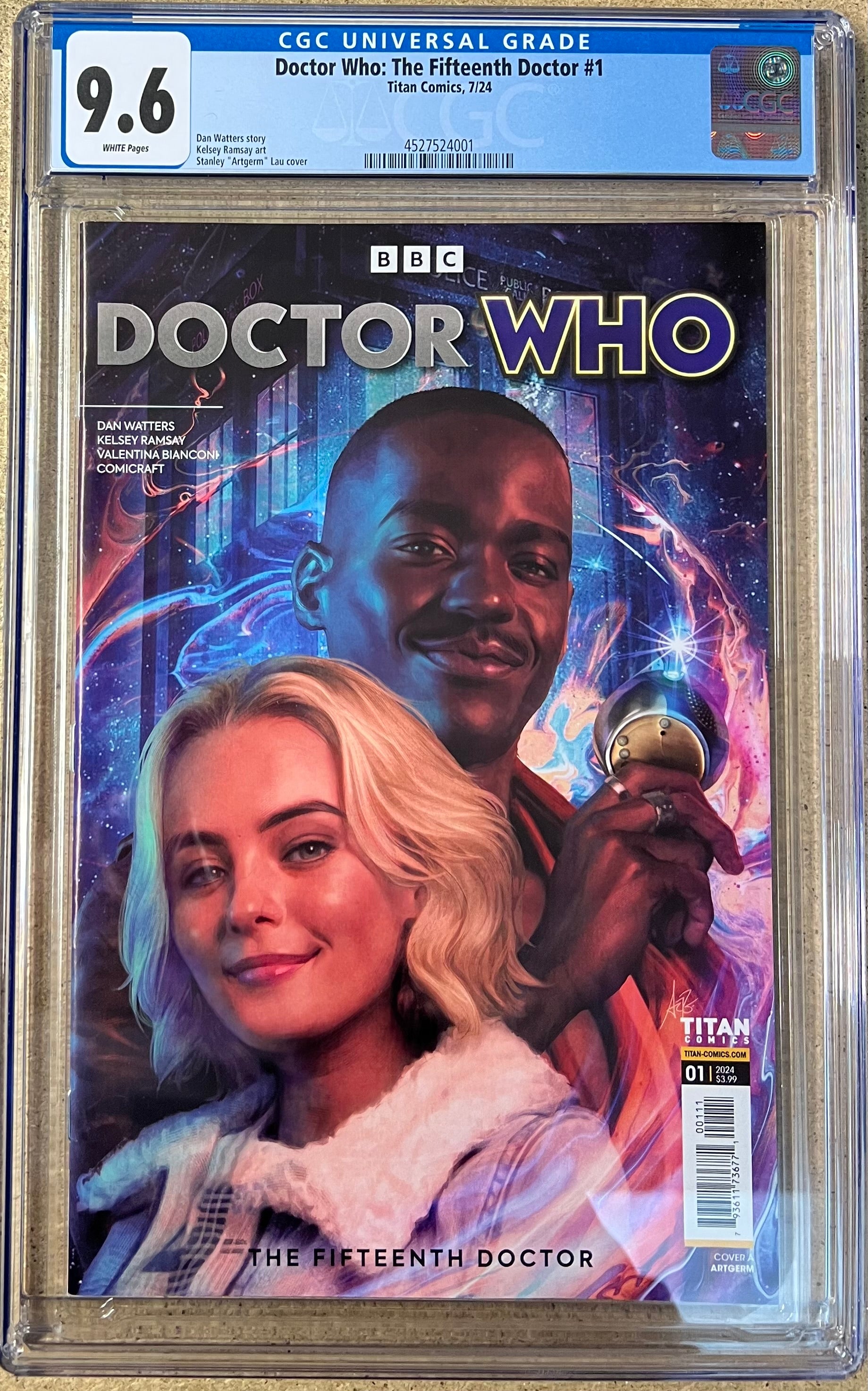 Doctor Who: The Fifteenth Doctor #1 CGC 9.6