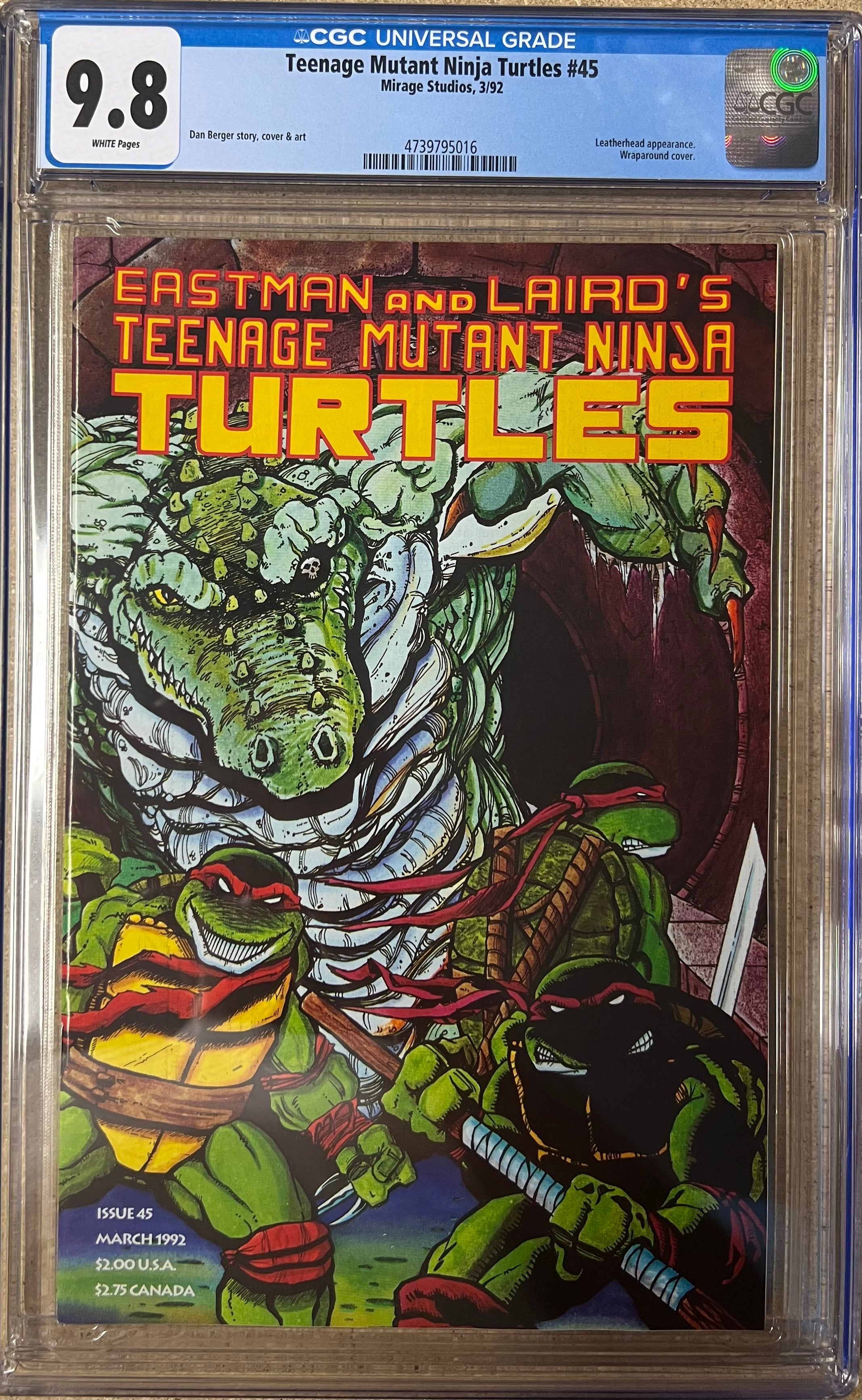 Teenage Mutant Ninja Turtles #45 CGC 9.8